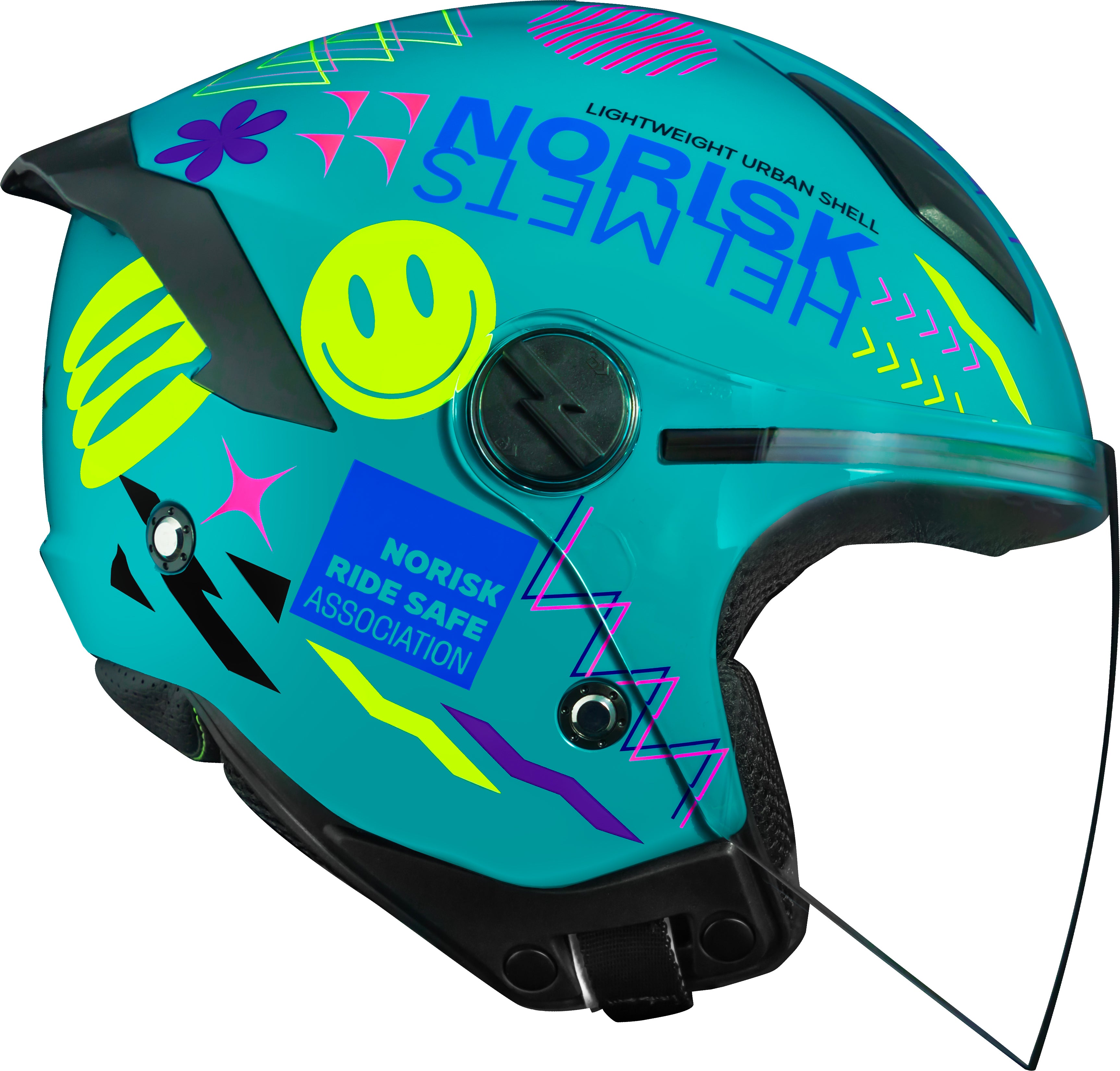 Capacete Norisk Neo Buddy Azul