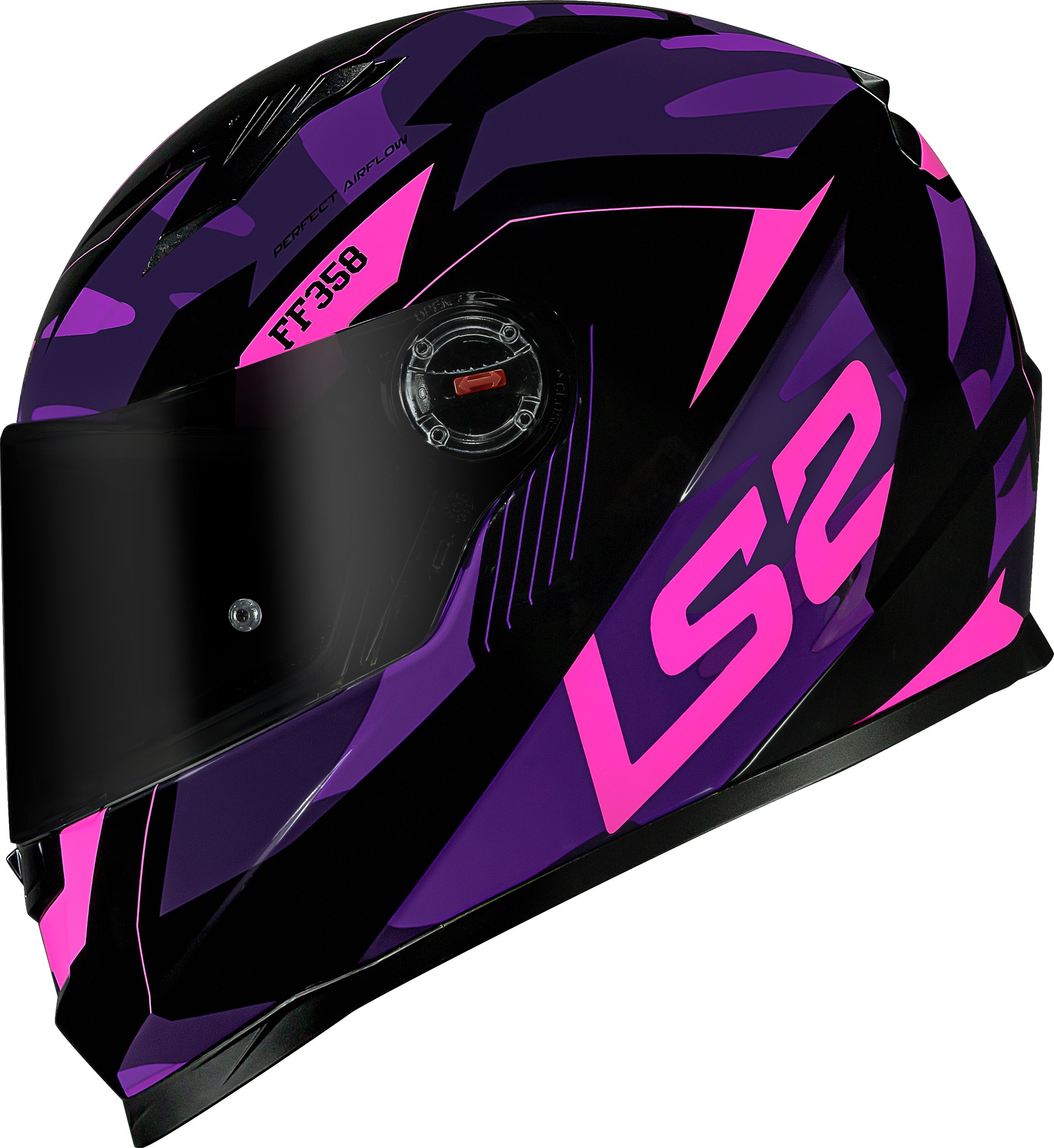 Capacete Ls2 Ff358 Classic Tank Roxo