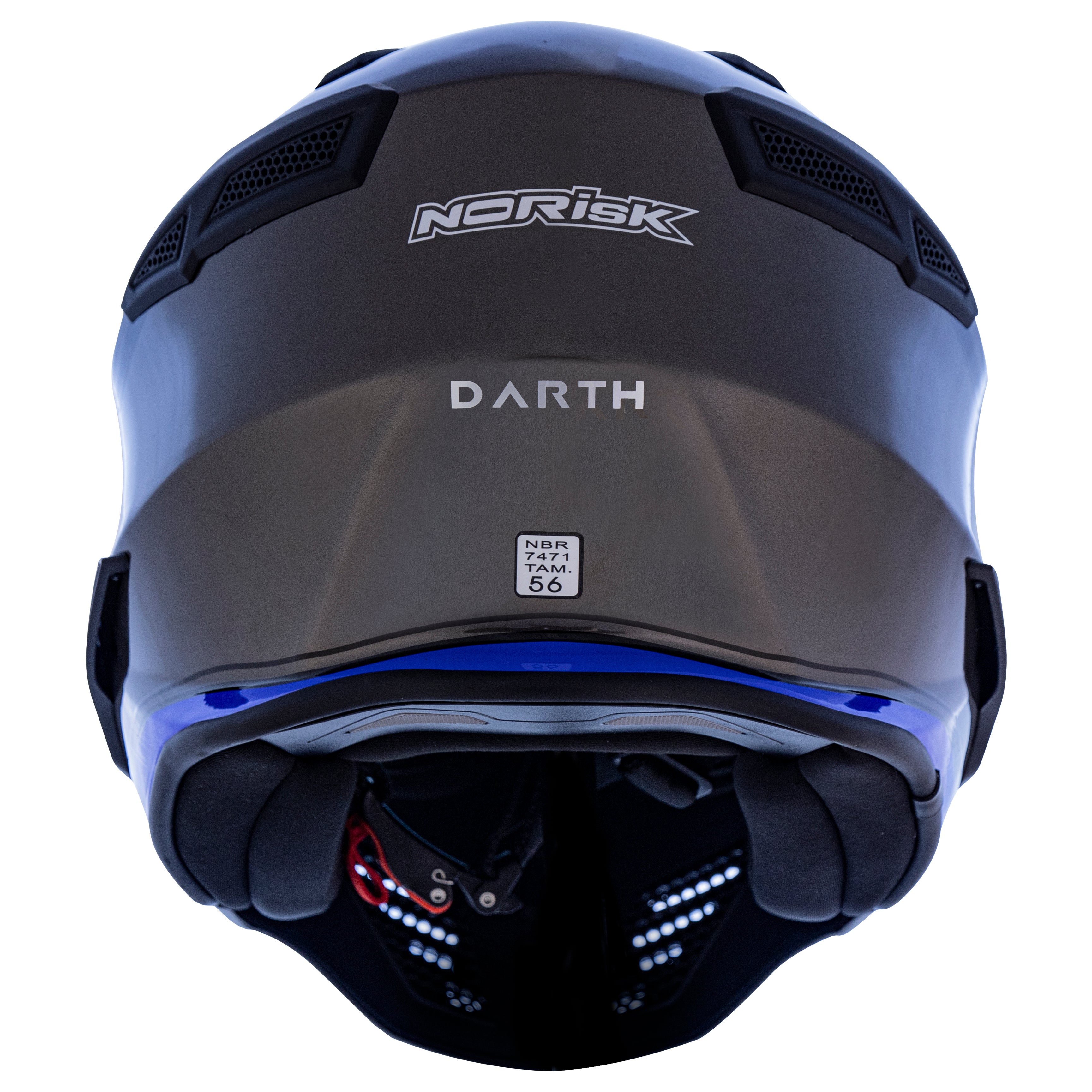 Capacete Norisk Darth Outline Tit Azul