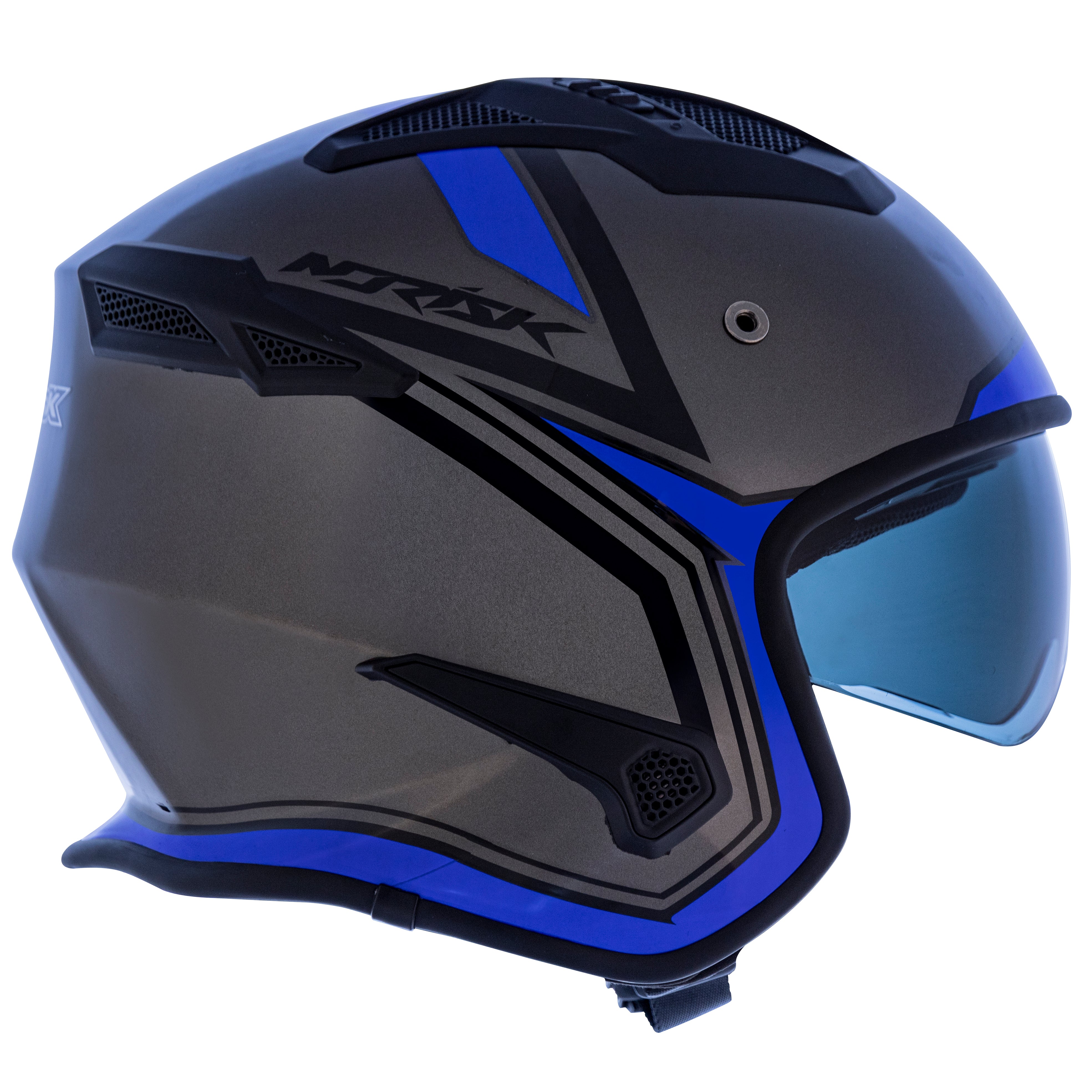 Capacete Norisk Darth Outline Tit Azul