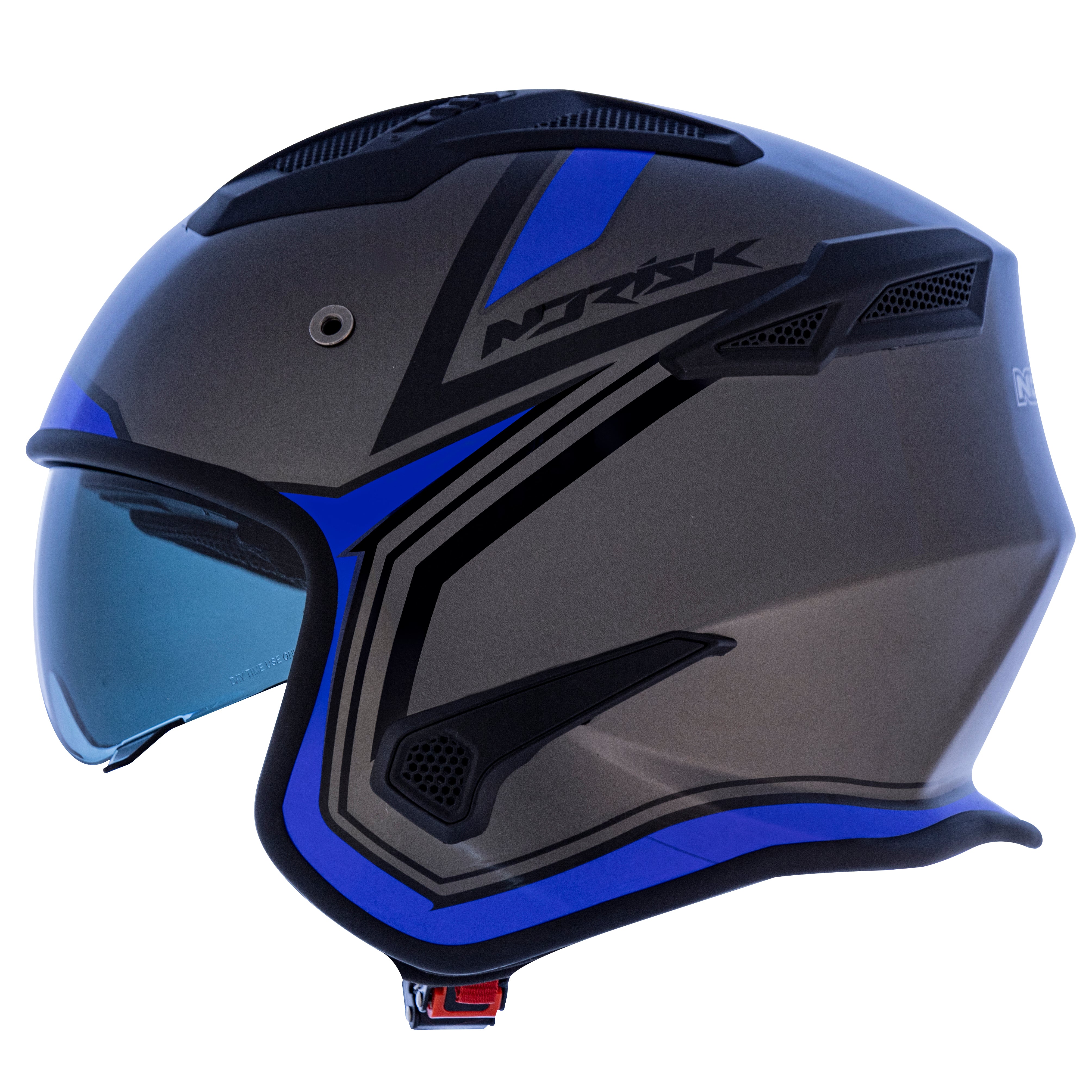 Capacete Norisk Darth Outline Tit Azul