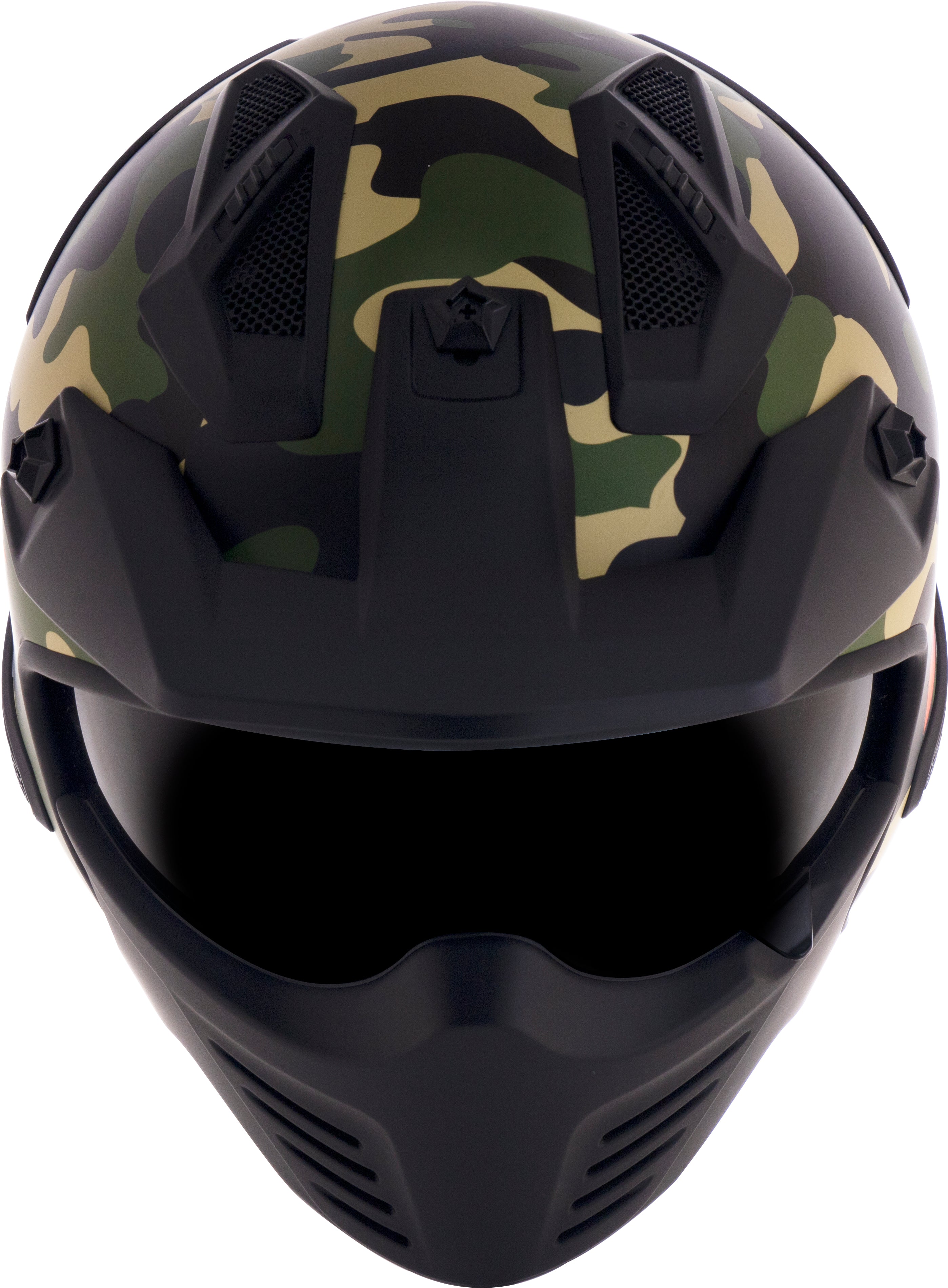 Capacete Norisk Darth Aircraft Camo Laranja