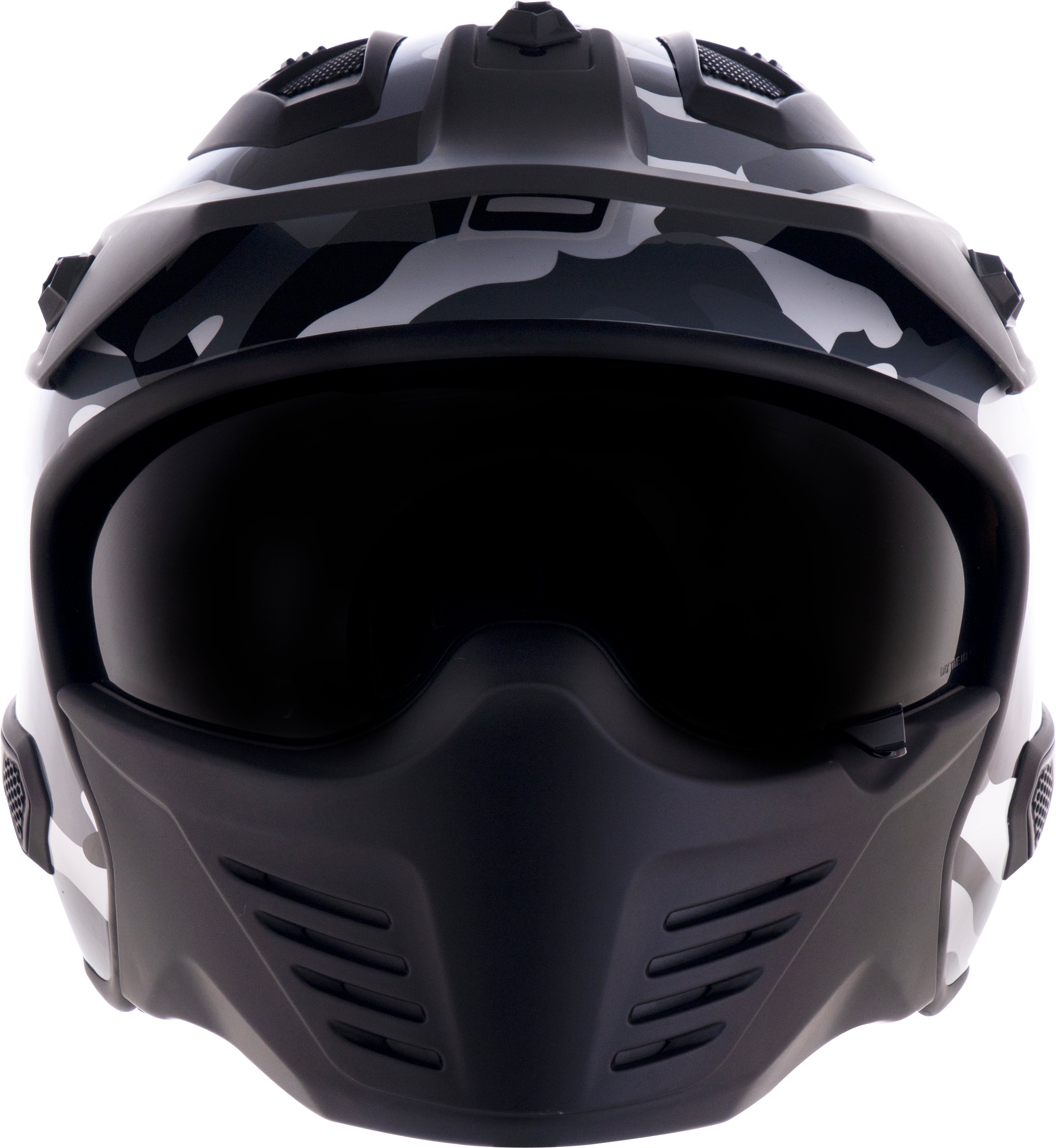Capacete Norisk Darth Aircraft Camo Branco
