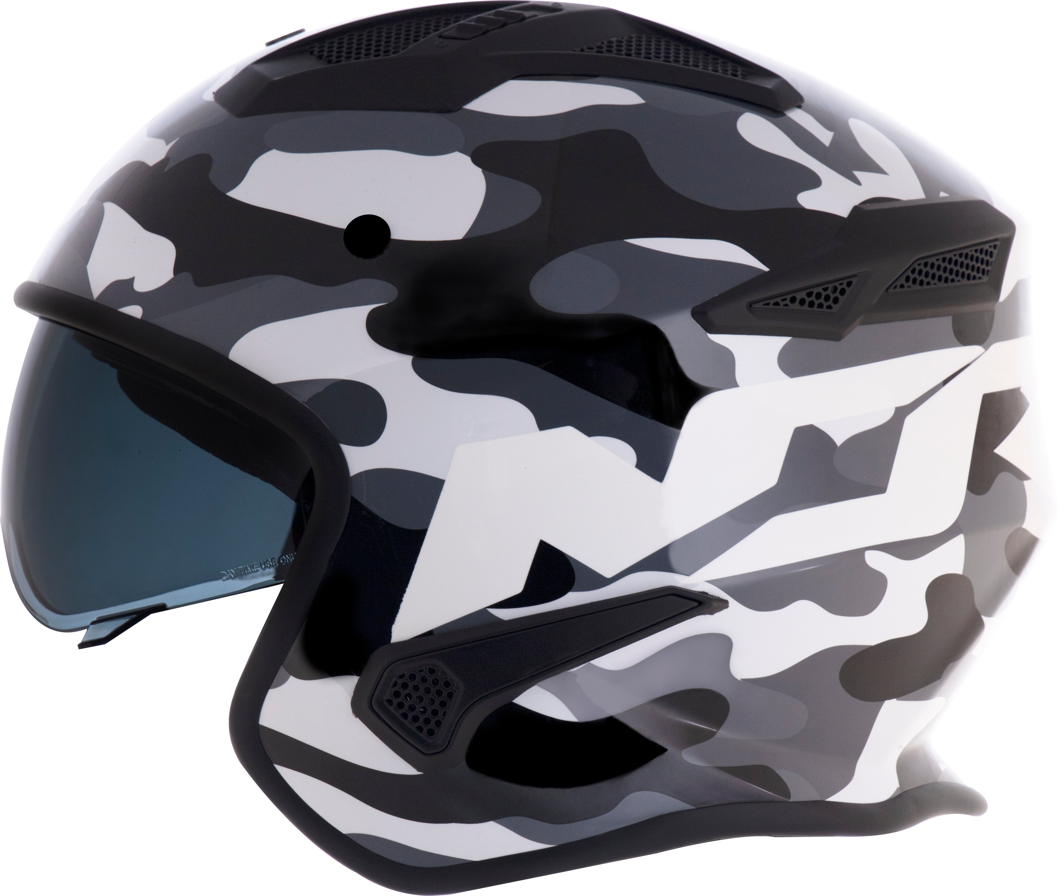 Capacete Norisk Darth Aircraft Camo Branco