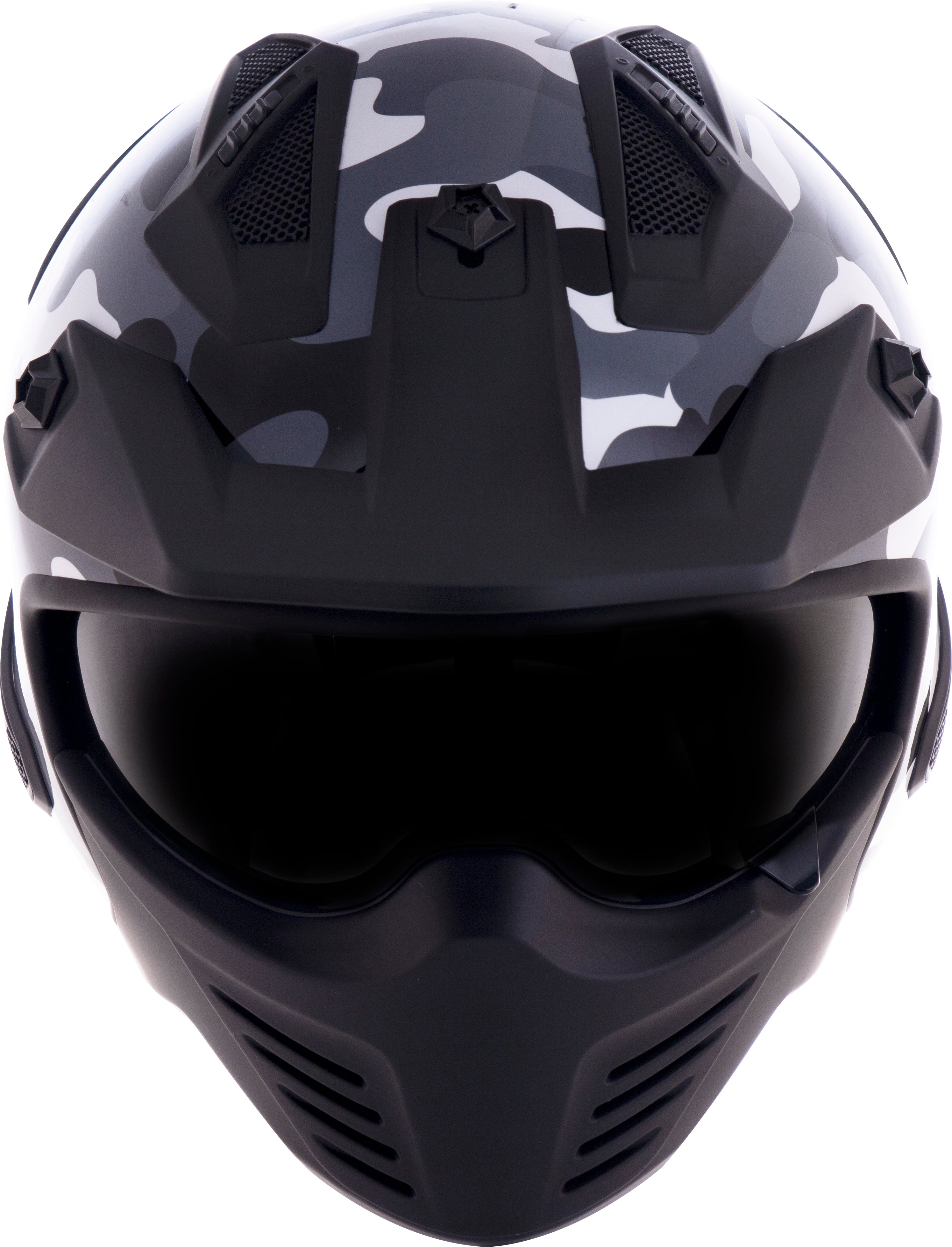 Capacete Norisk Darth Aircraft Camo Branco