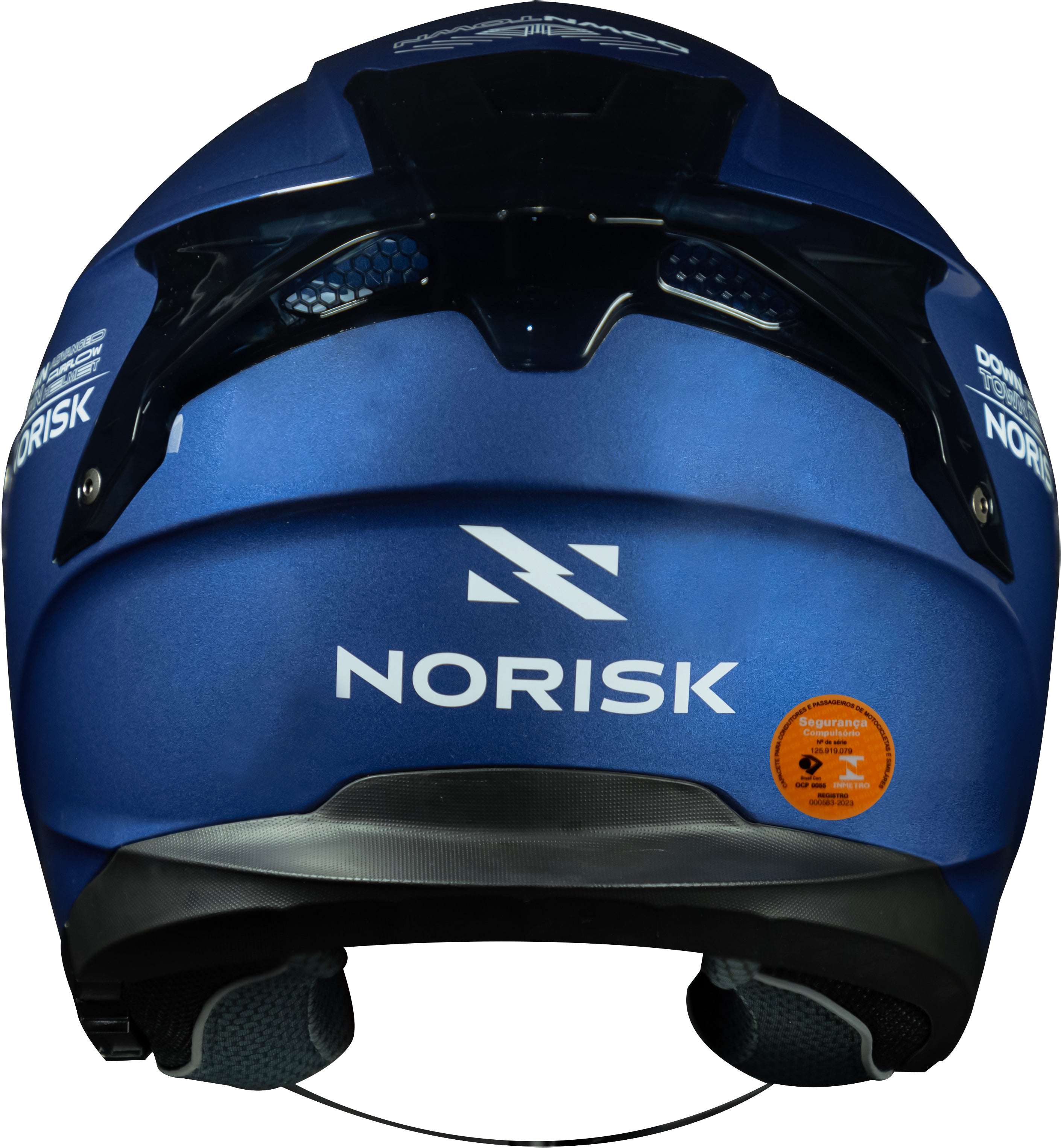Capacete Norisk Downtown Monocolor Azul