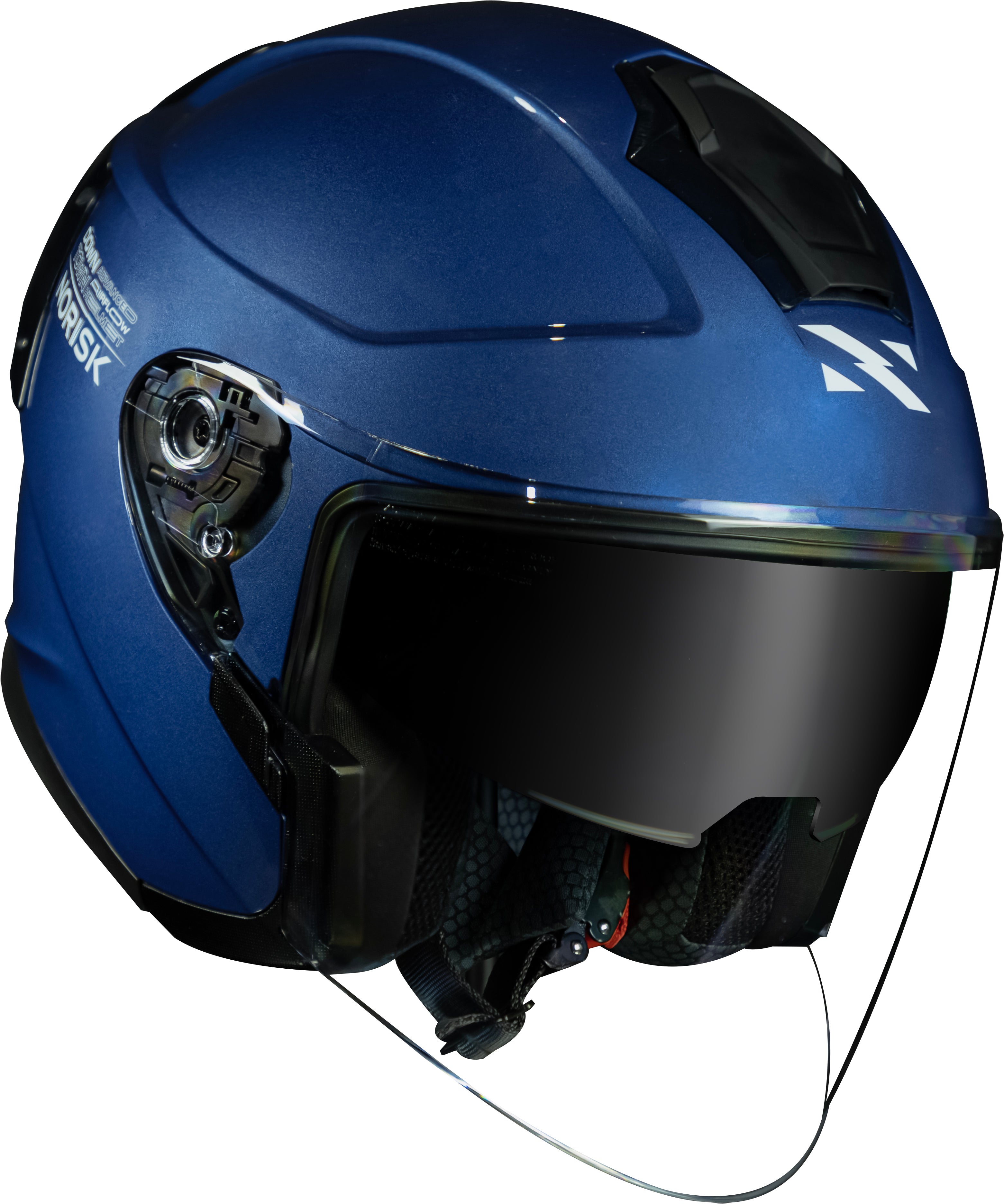 Capacete Norisk Downtown Monocolor Azul