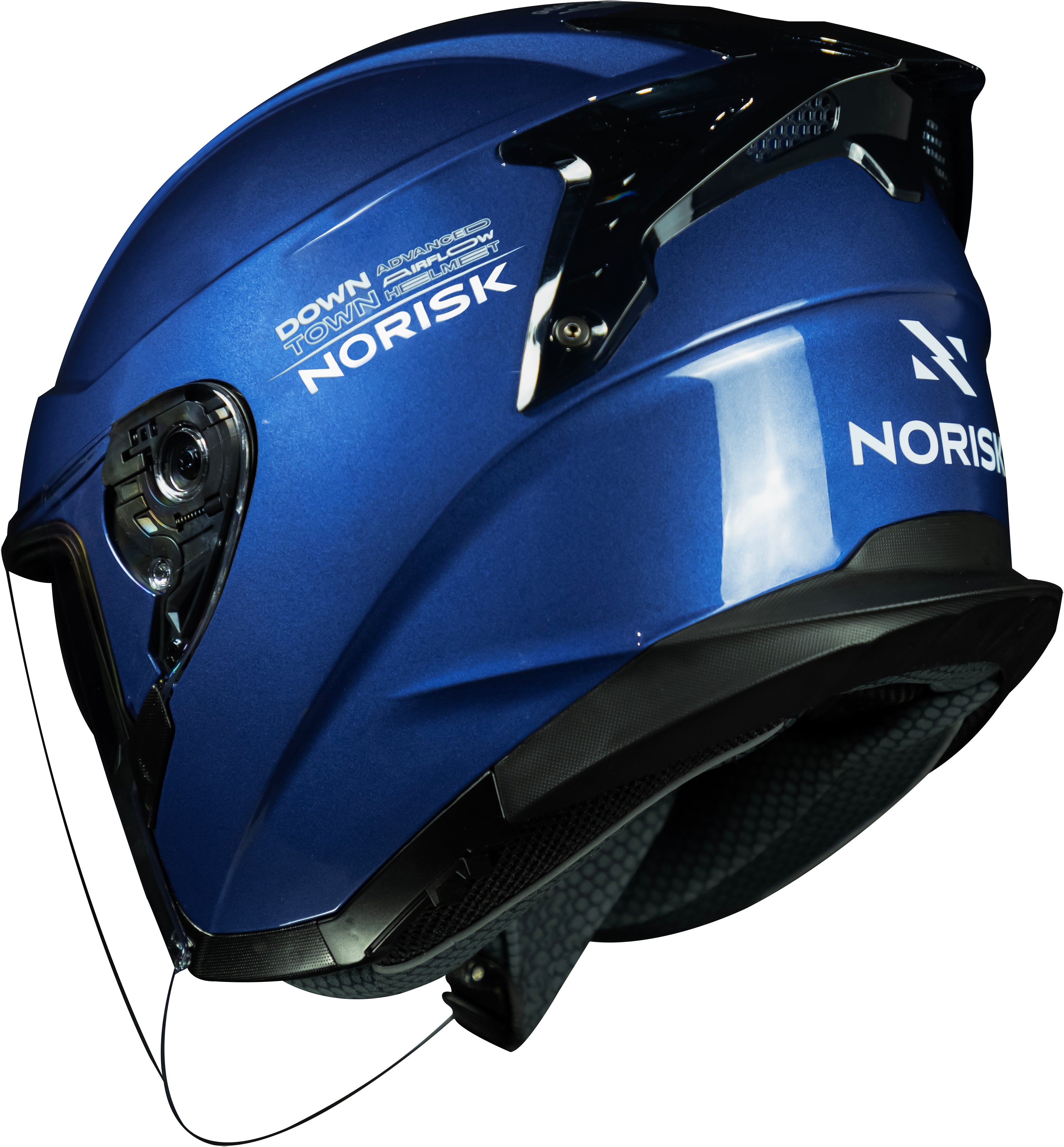 Capacete Norisk Downtown Monocolor Azul