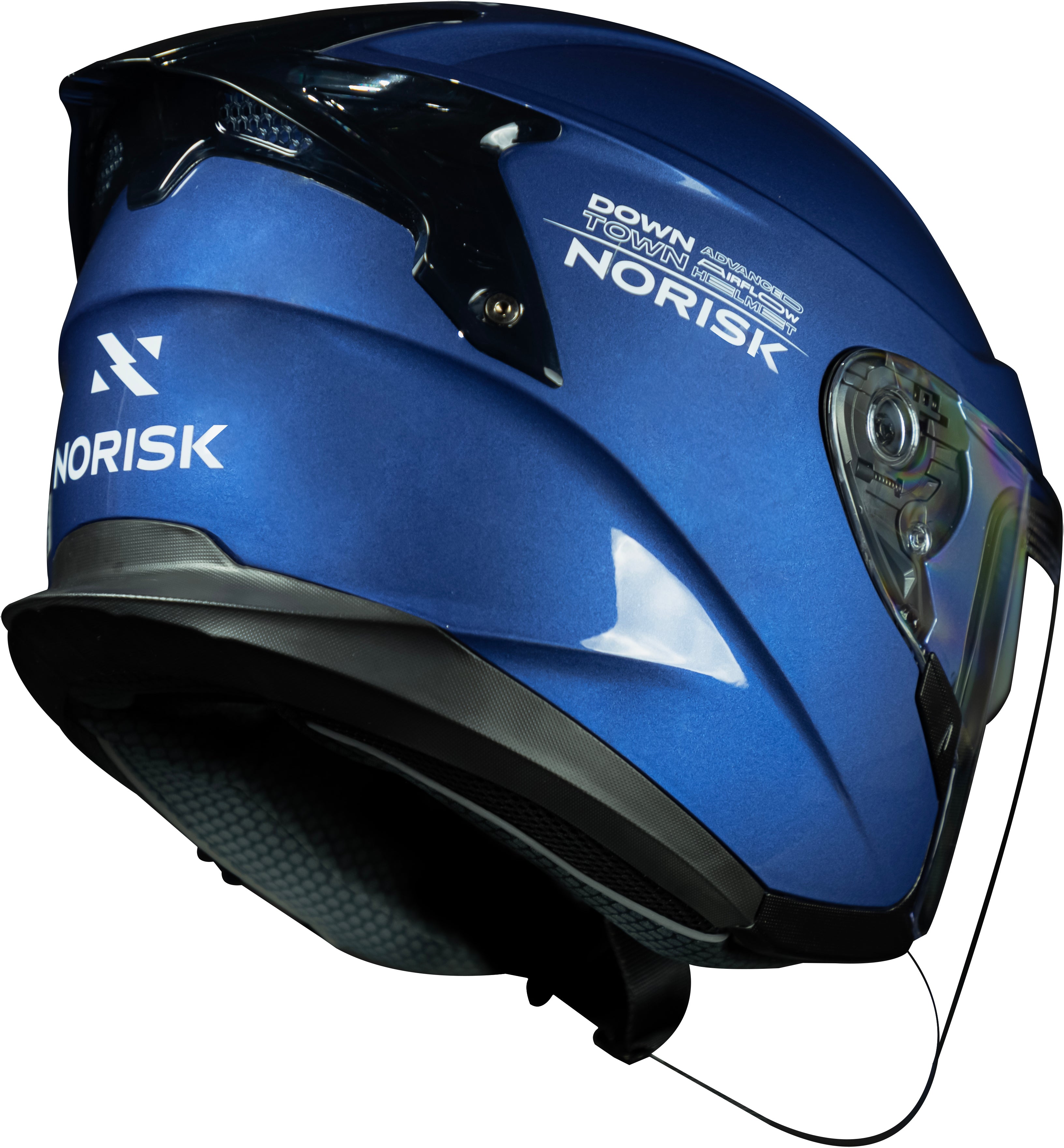 Capacete Norisk Downtown Monocolor Azul