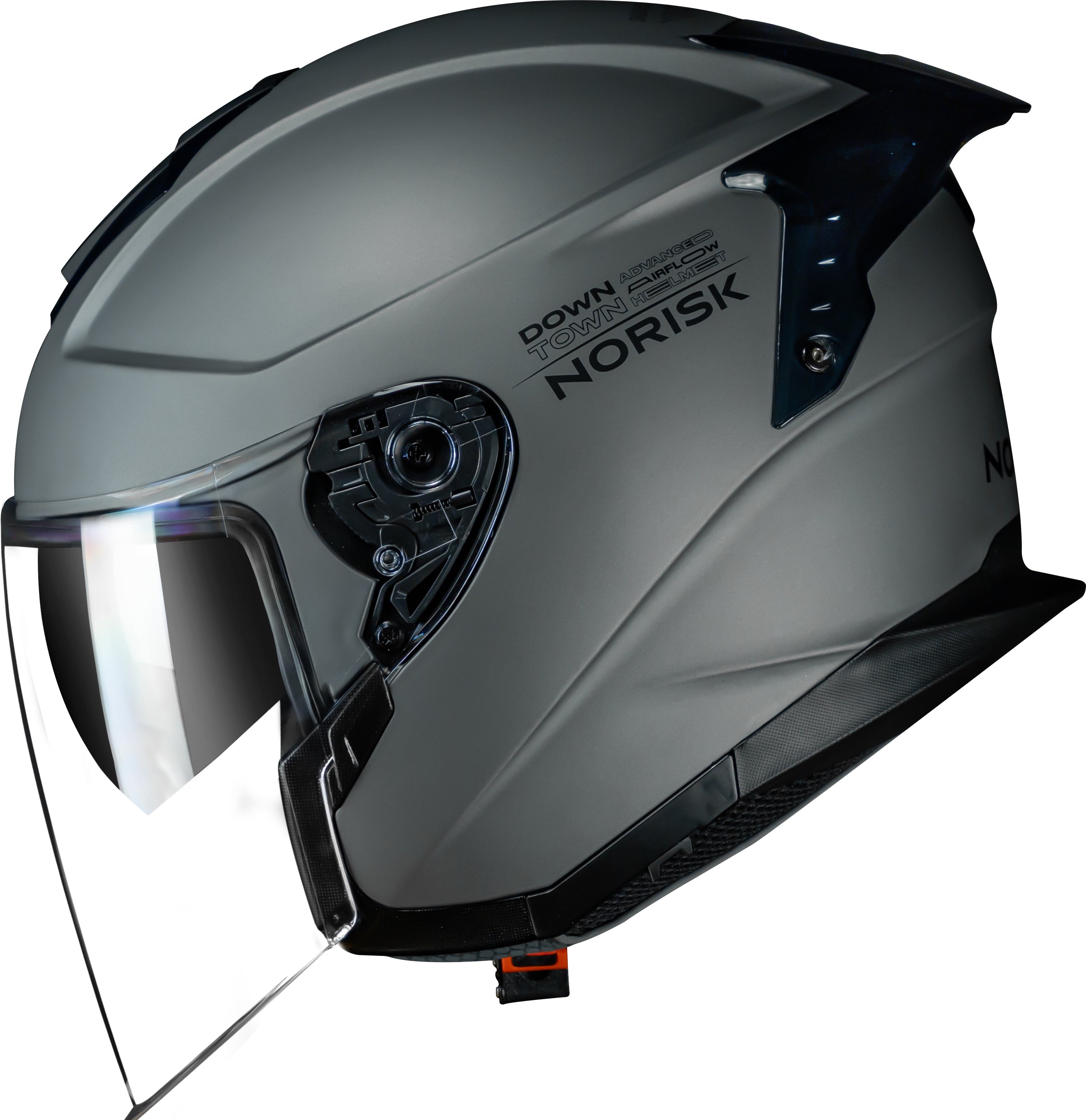 Capacete Norisk Downtown Monocolor Titânio