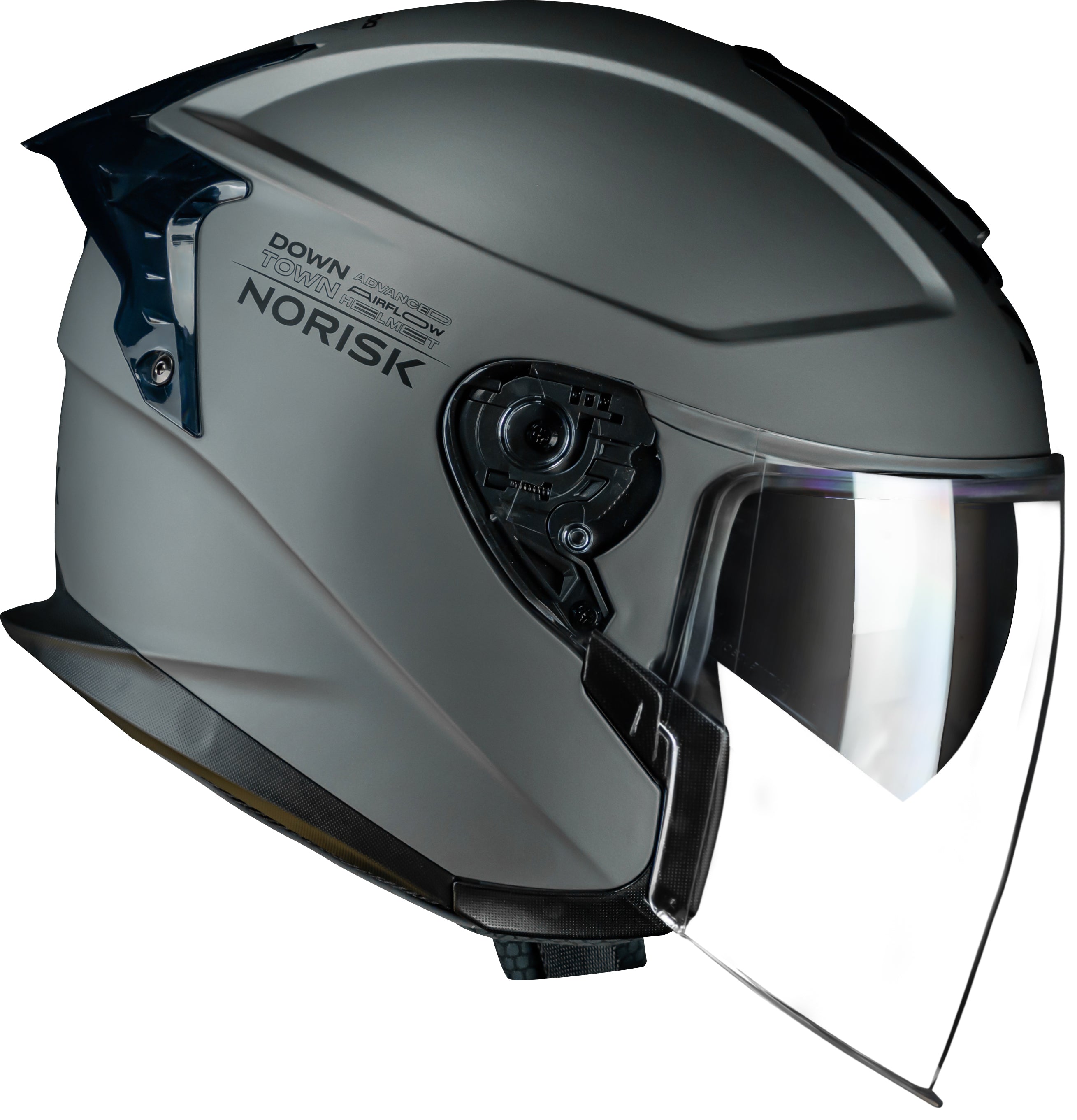 Capacete Norisk Downtown Monocolor Titânio
