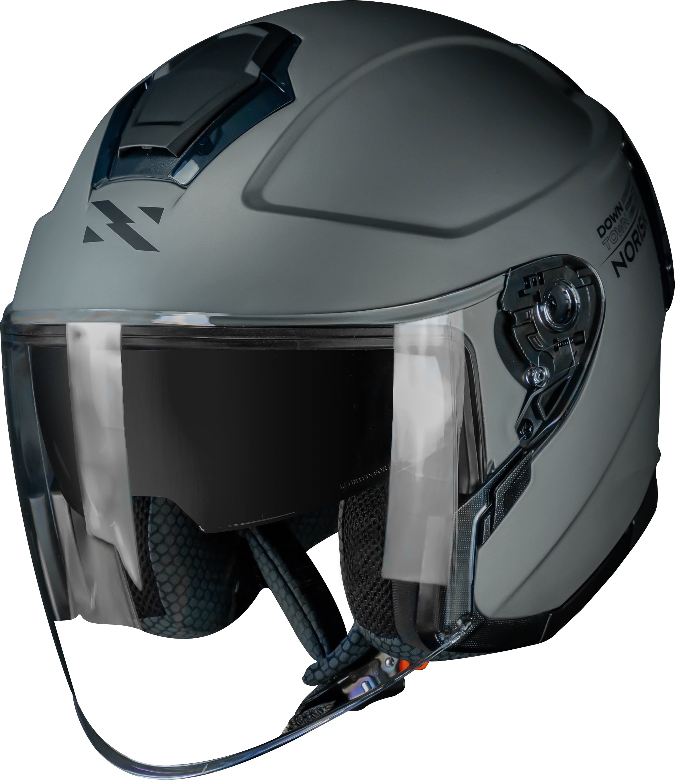 Capacete Norisk Downtown Monocolor Titânio
