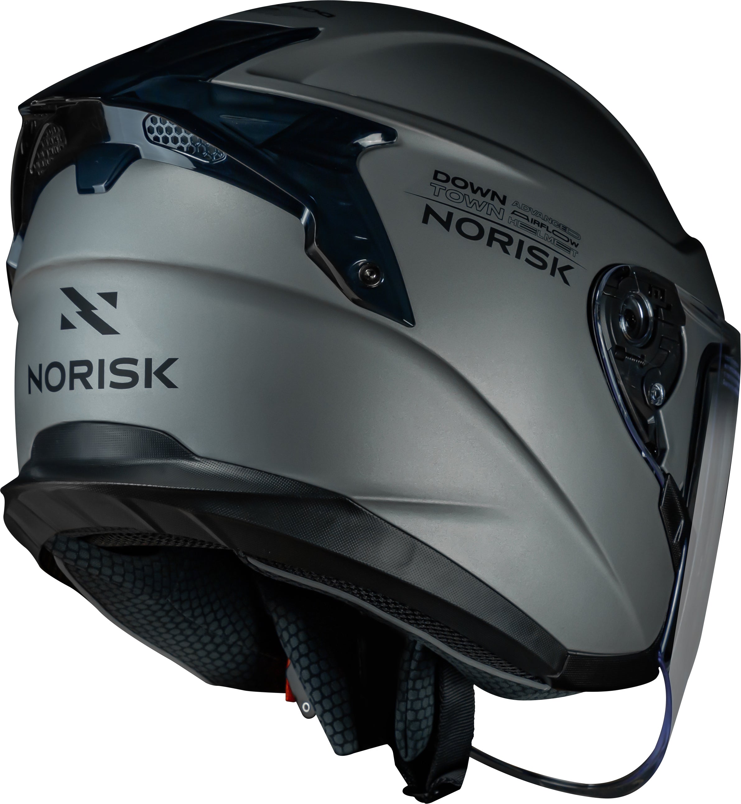 Capacete Norisk Downtown Monocolor Titânio