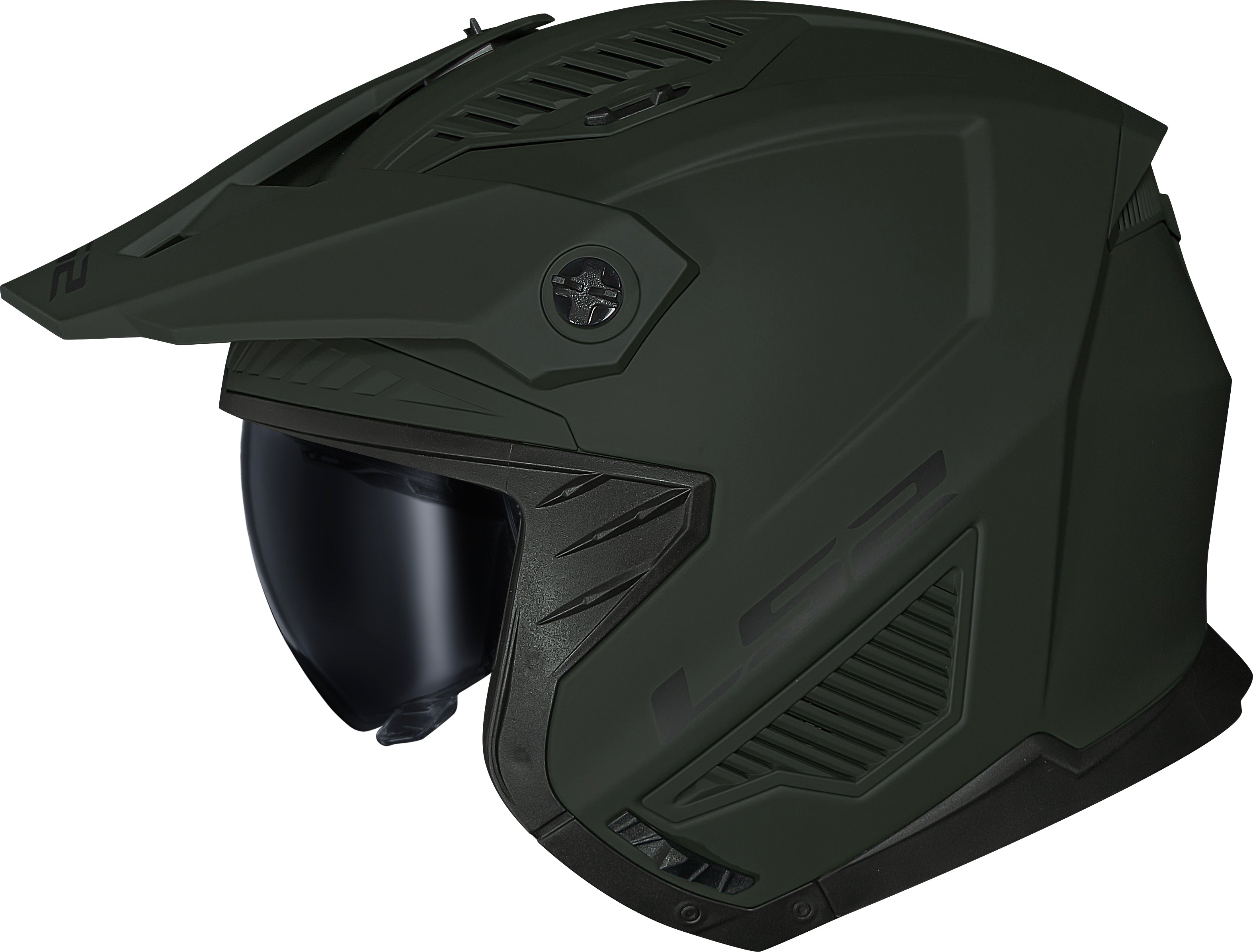 Capacete Ls2 Drifter Verde Militar