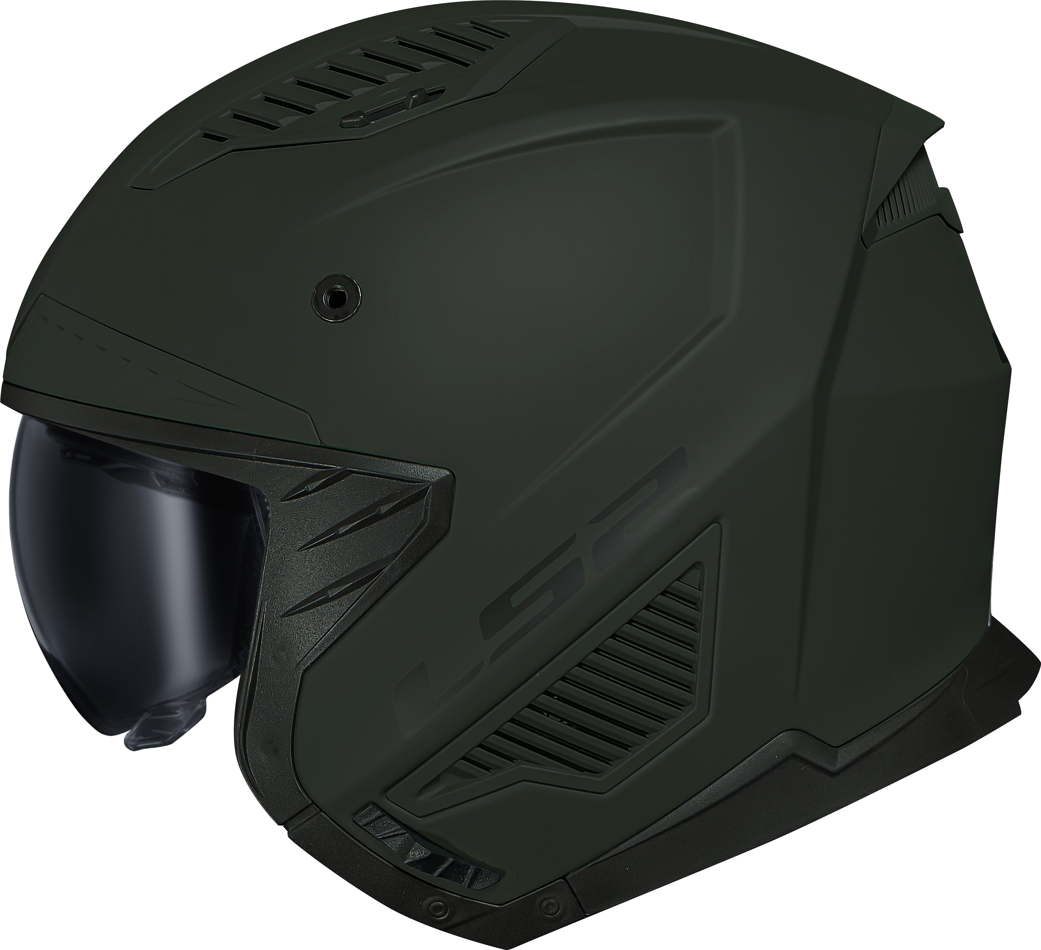 Capacete Ls2 Drifter Verde Militar
