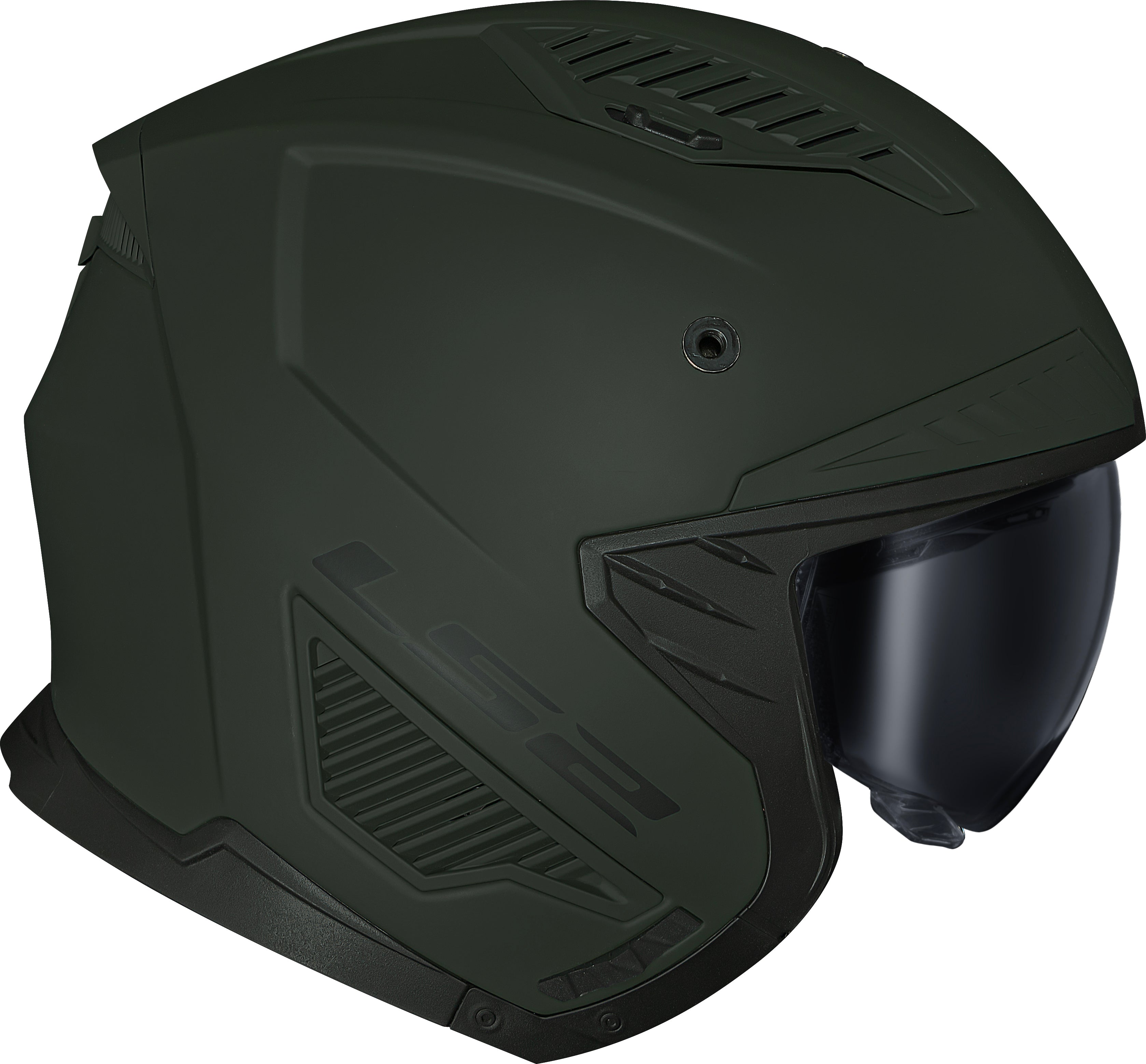Capacete Ls2 Drifter Verde Militar