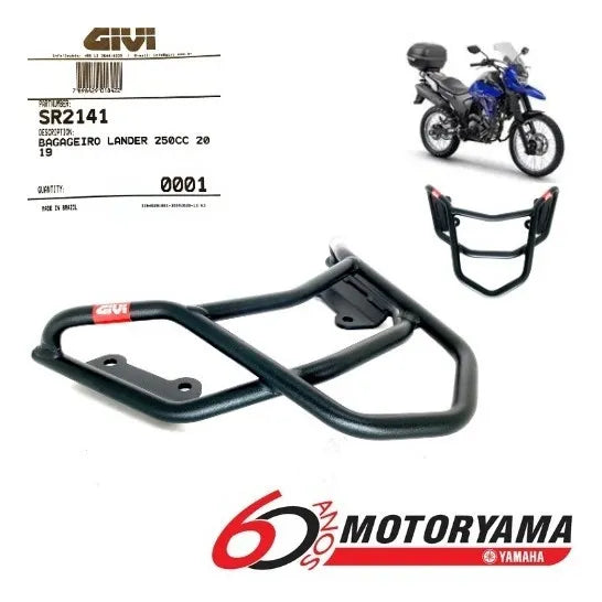 Bagageiro Lander 250 Givi 2019 - 2025 Aço Italiano
