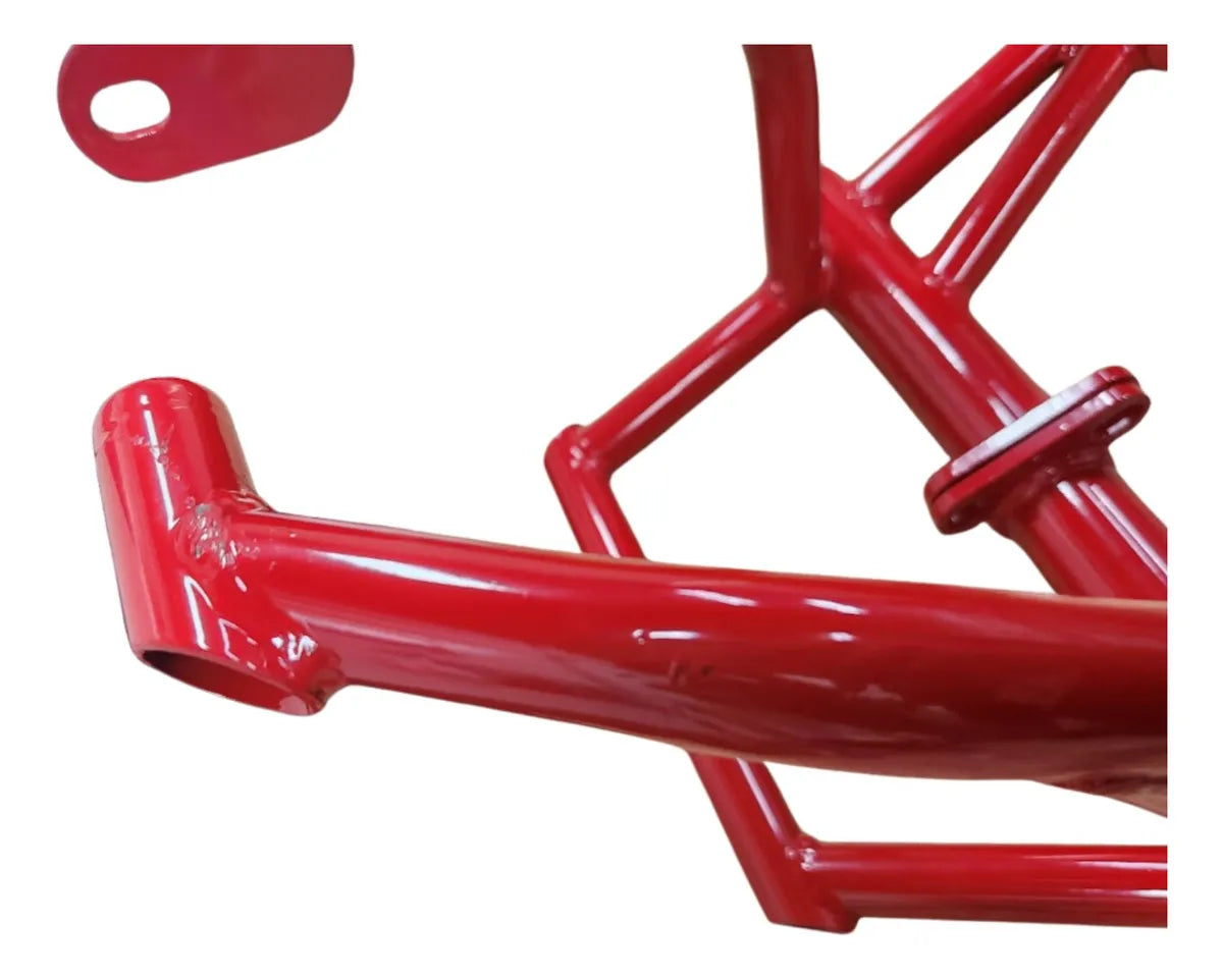 Protetor Motor Stunt Race Honda Start Titan Fan 160 Vermelho