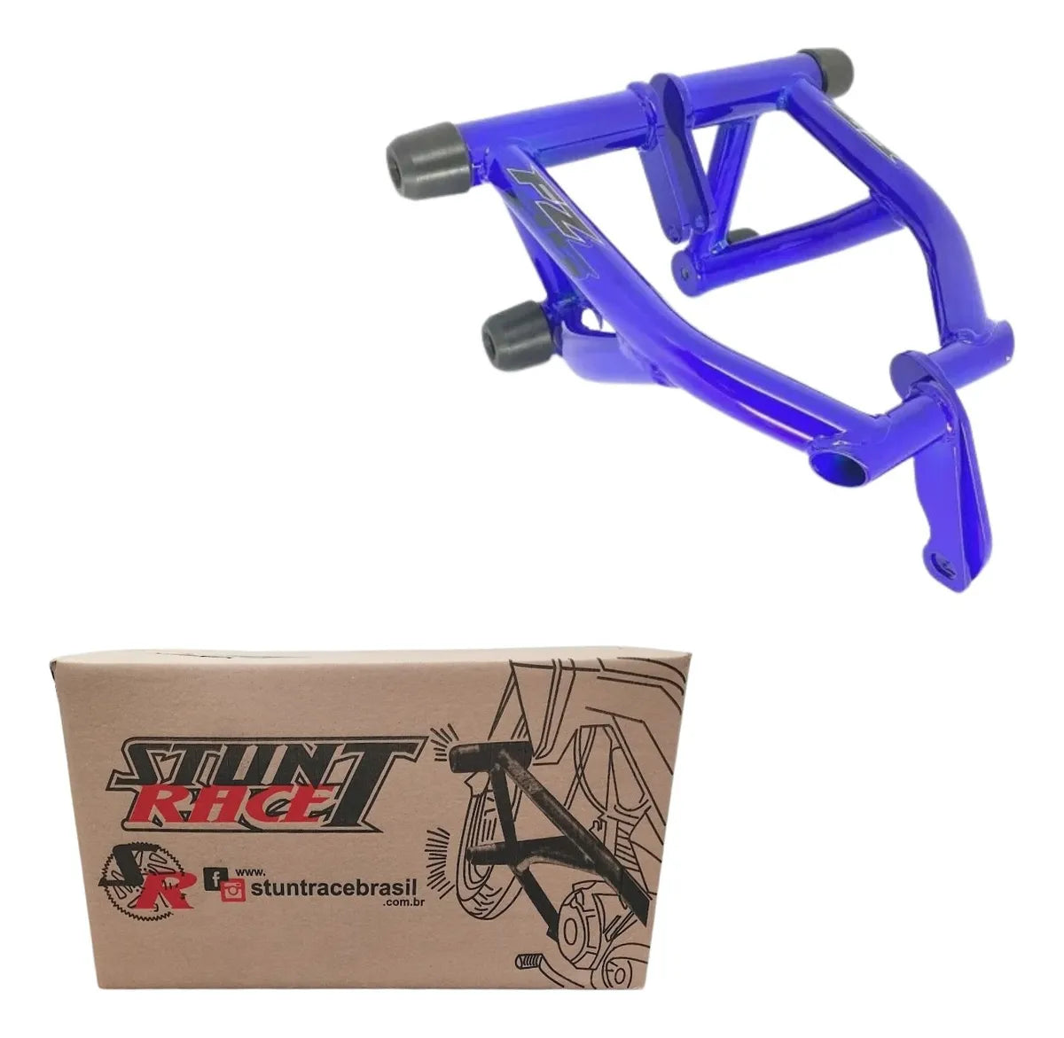 Protetor Motor Carenagem Stunt Race Fazer 250 Fz25 Azul