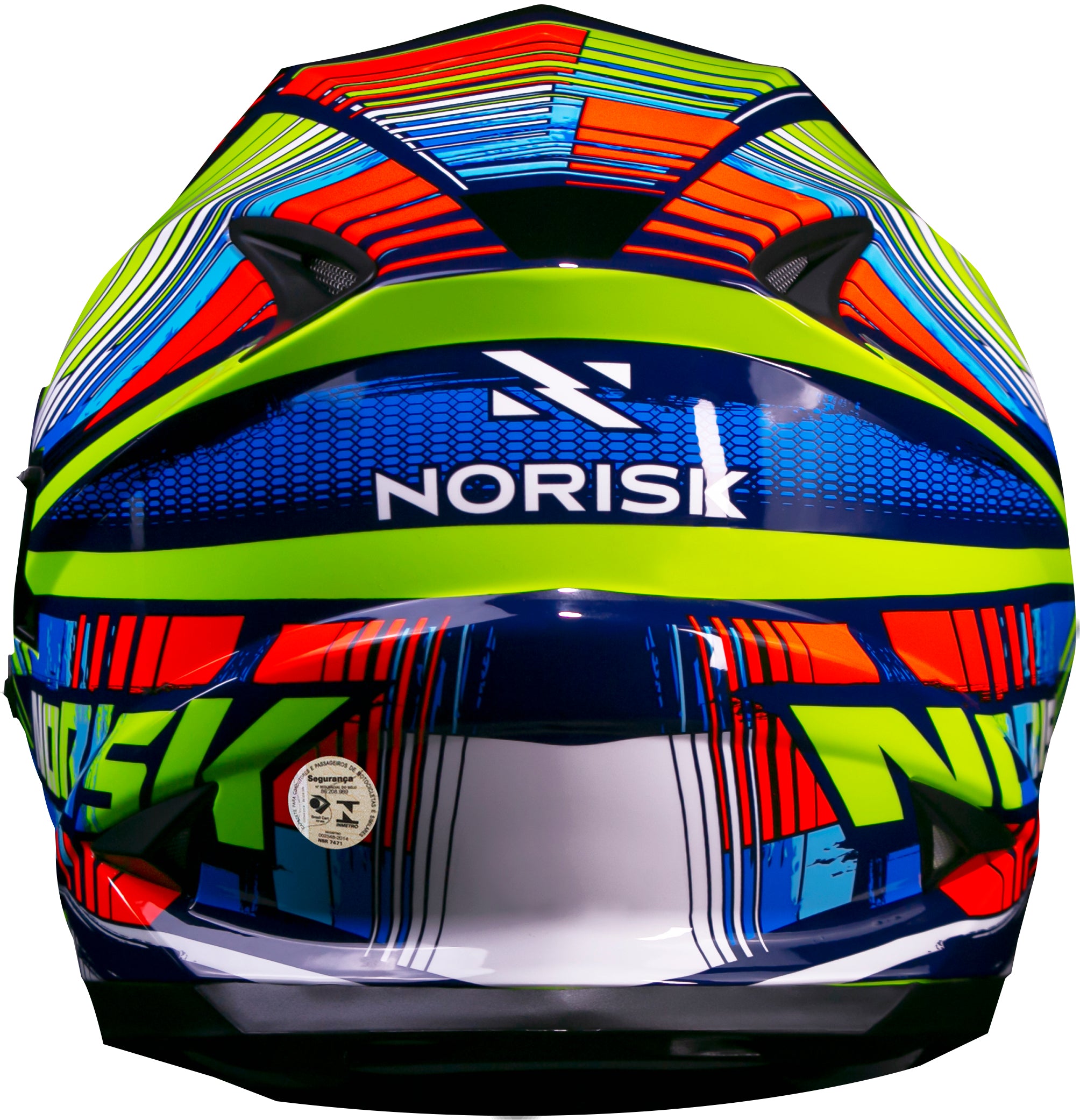 Capacete Norisk Soul Advance Rosa Amarelo
