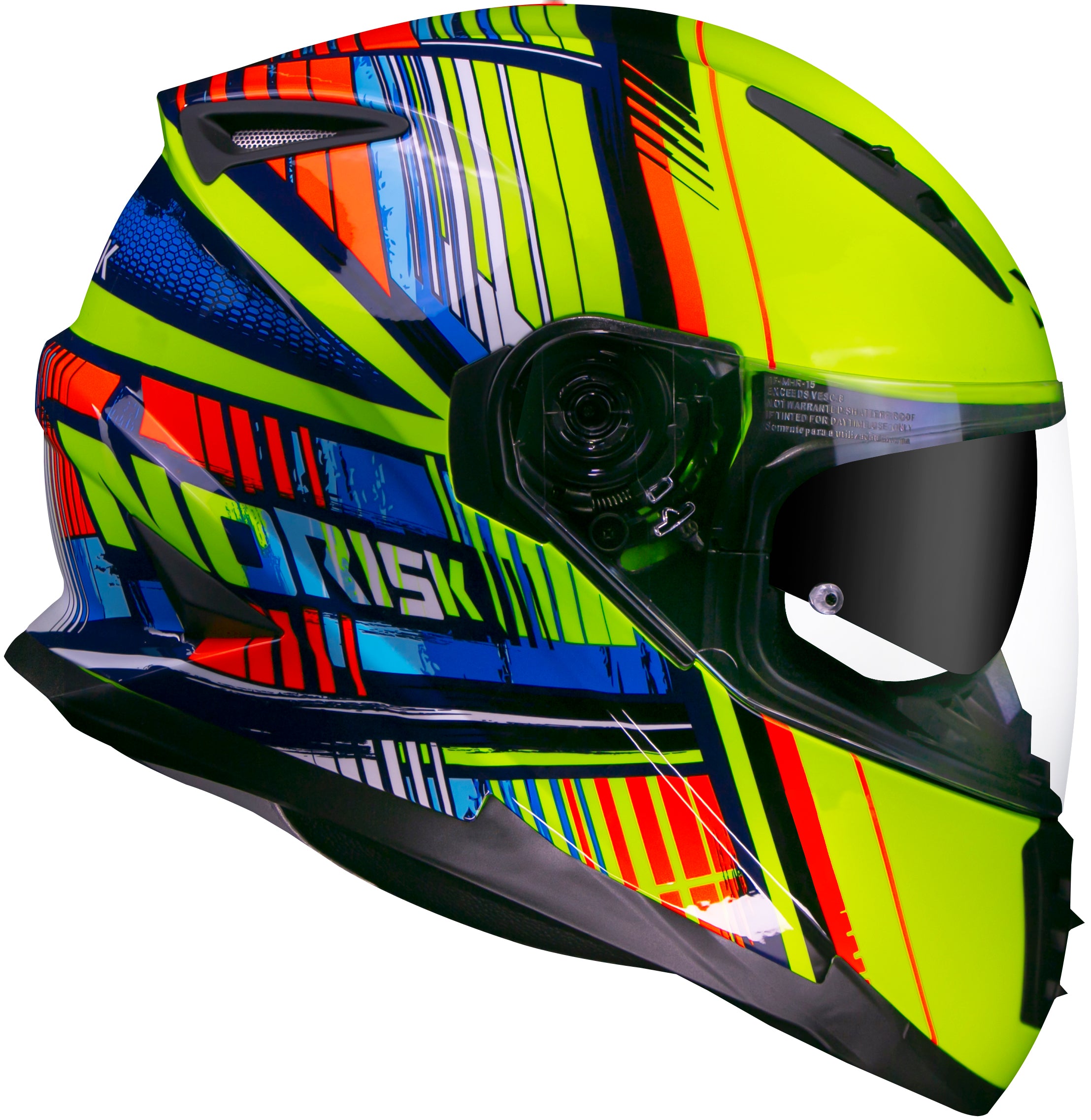 Capacete Norisk Soul Advance Rosa Amarelo
