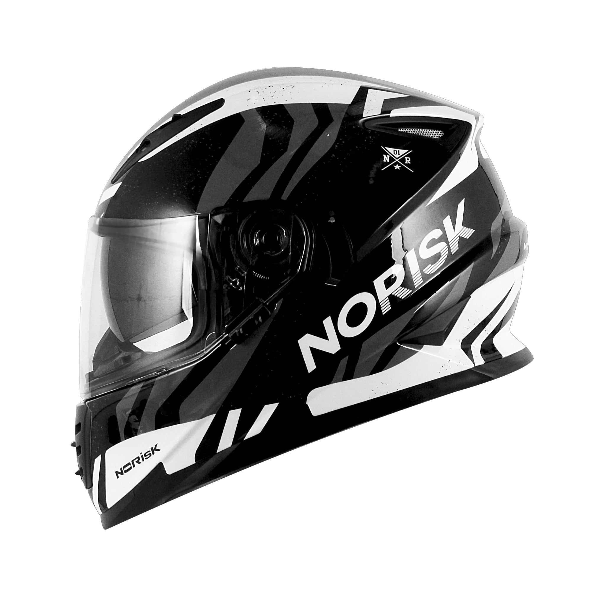 Capacete Norisk Soul Jungle Branco