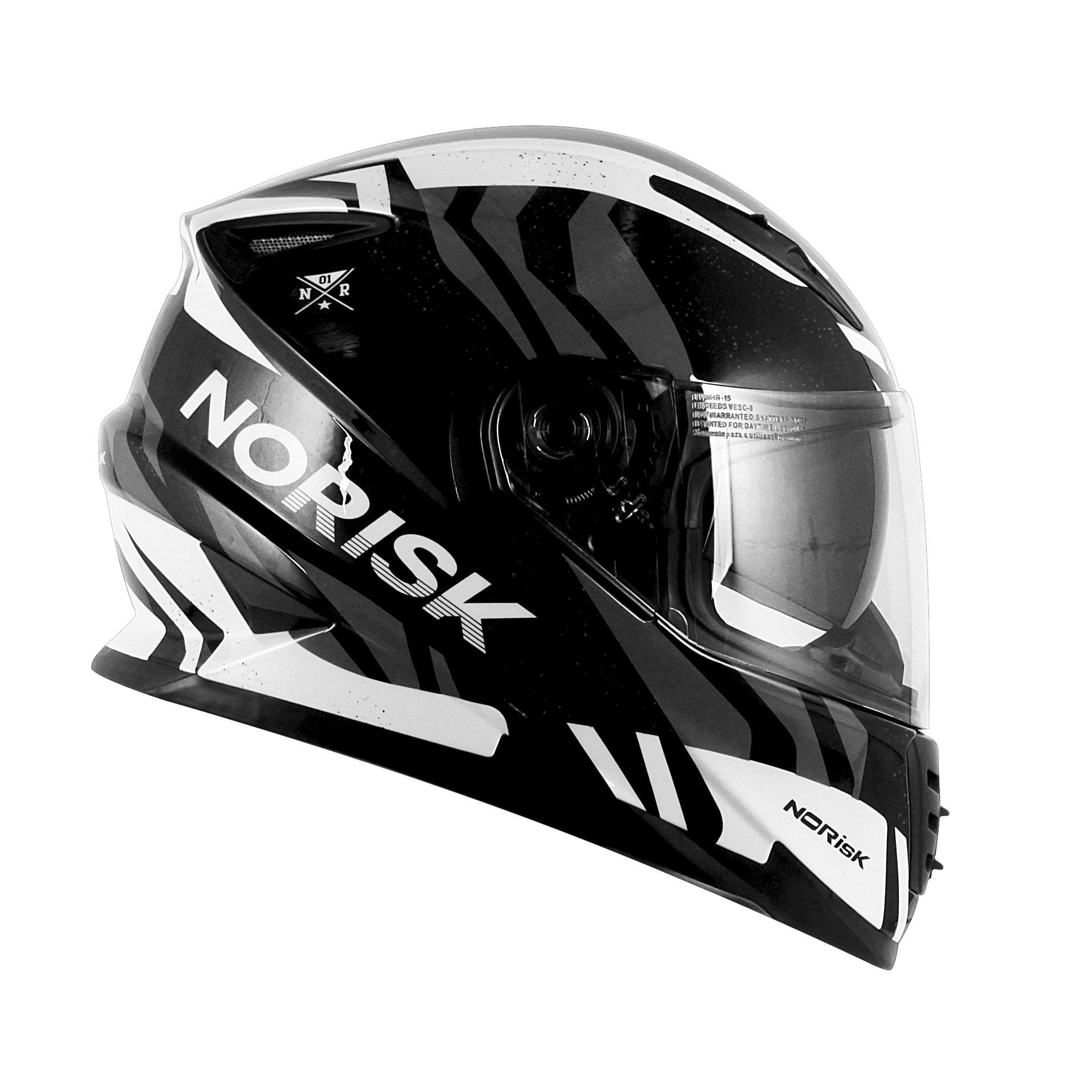 Capacete Norisk Soul Jungle Branco