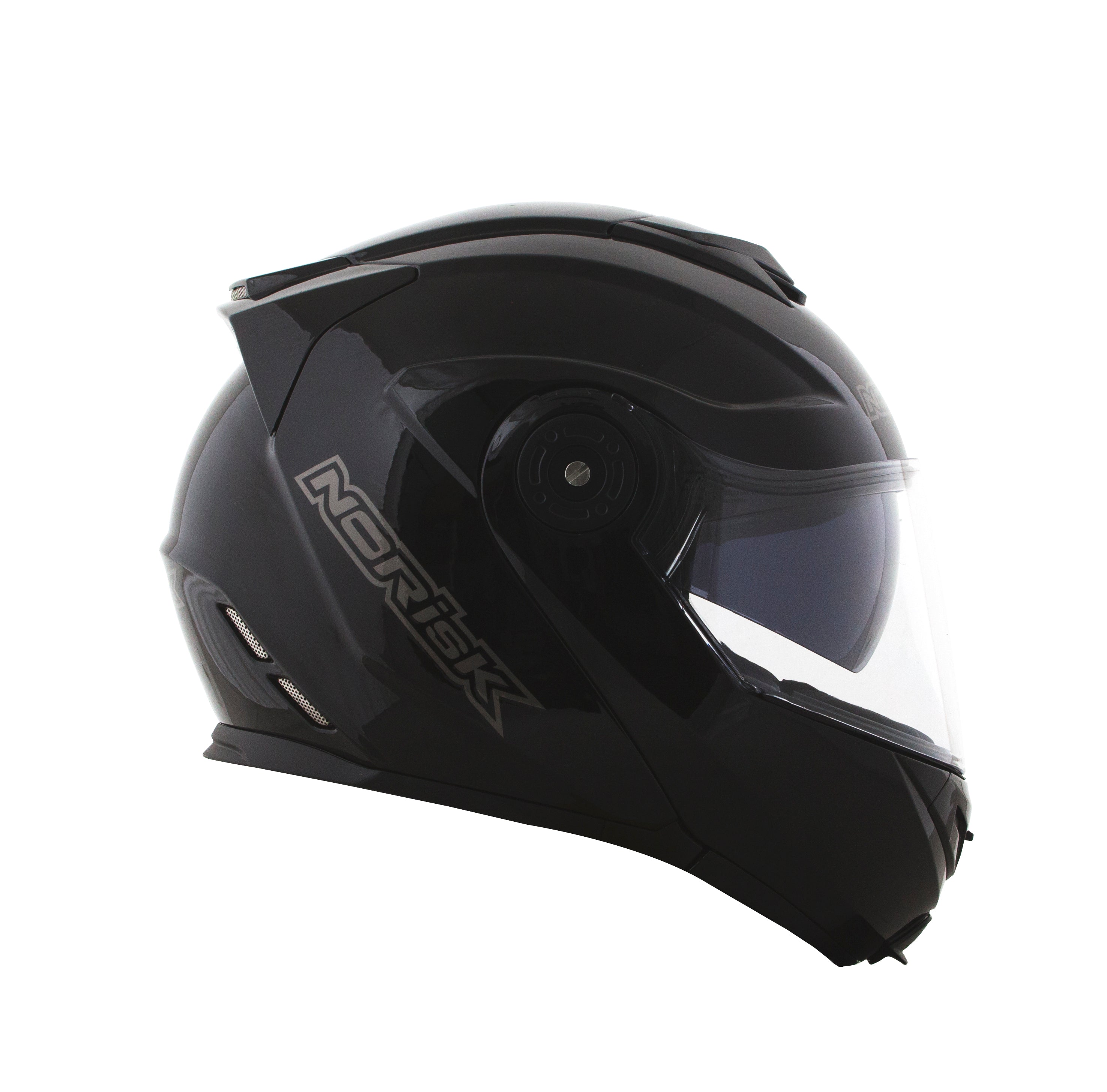 Capacete Norisk Route Monocolor Preto Fosco