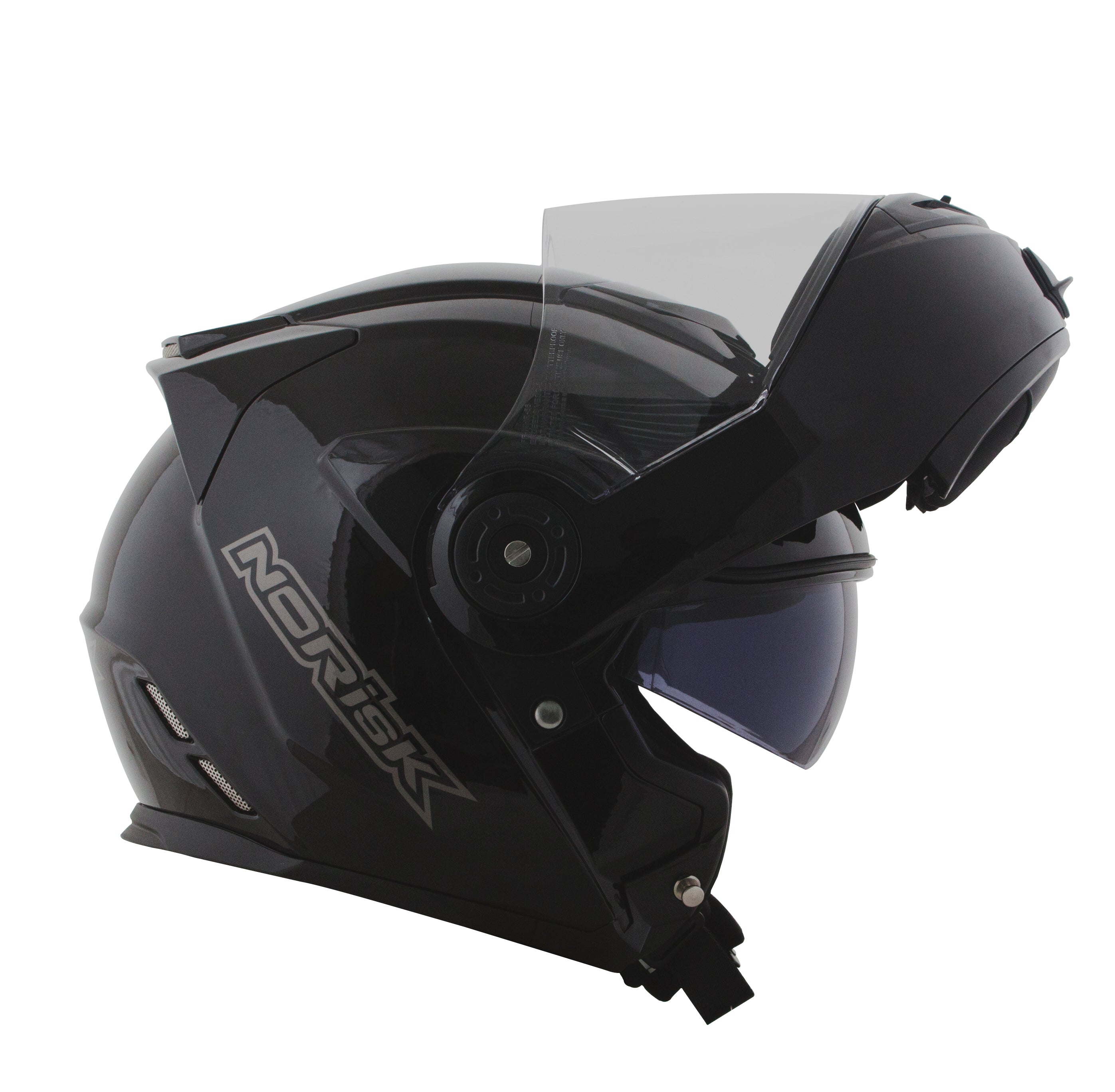 Capacete Norisk Route Monocolor Preto Fosco