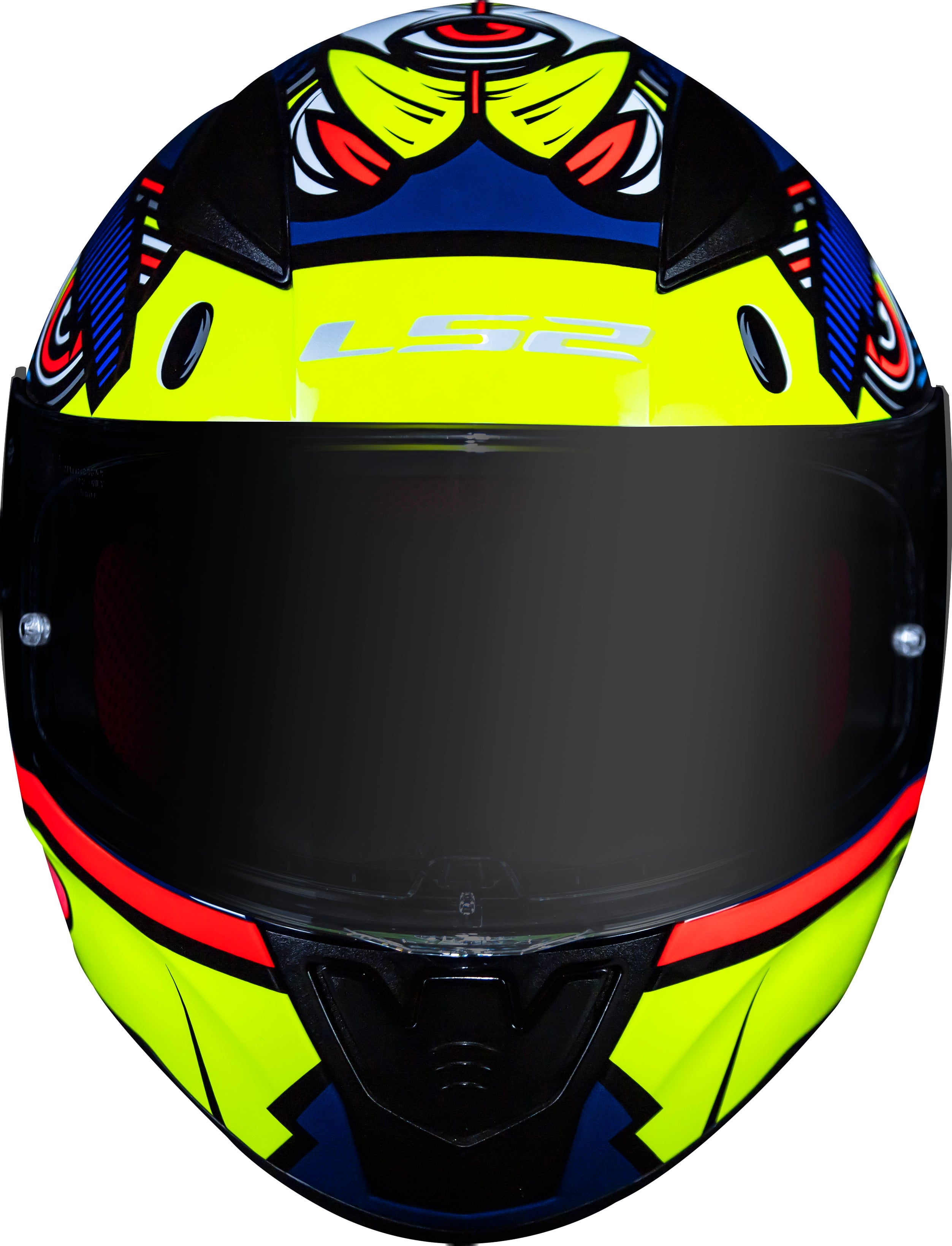 Capacete Ls2 Rapid ff353 Khan Fucsia Branco