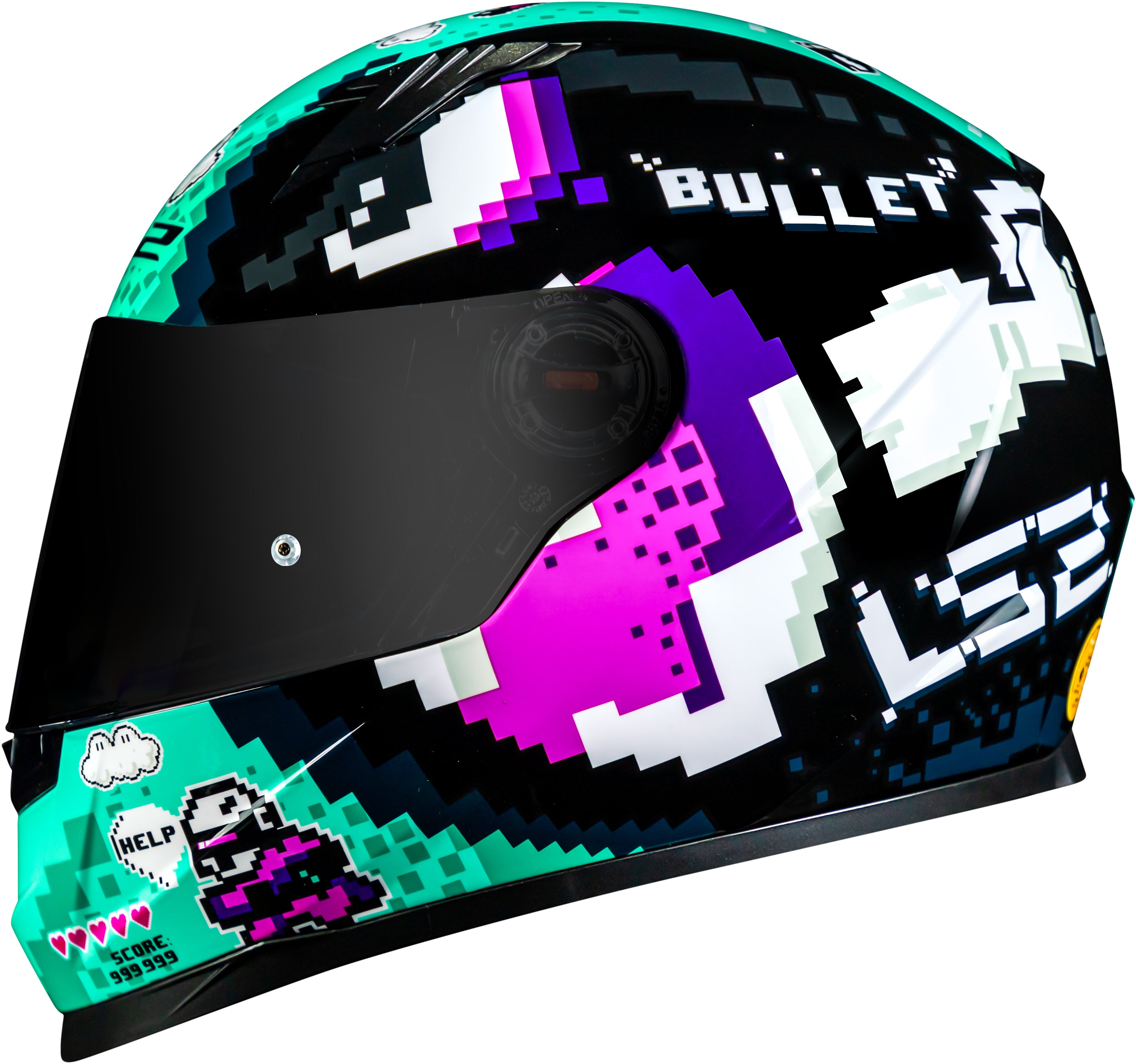 Capacete Ls2 Ff358 Classic Bullet Verde
