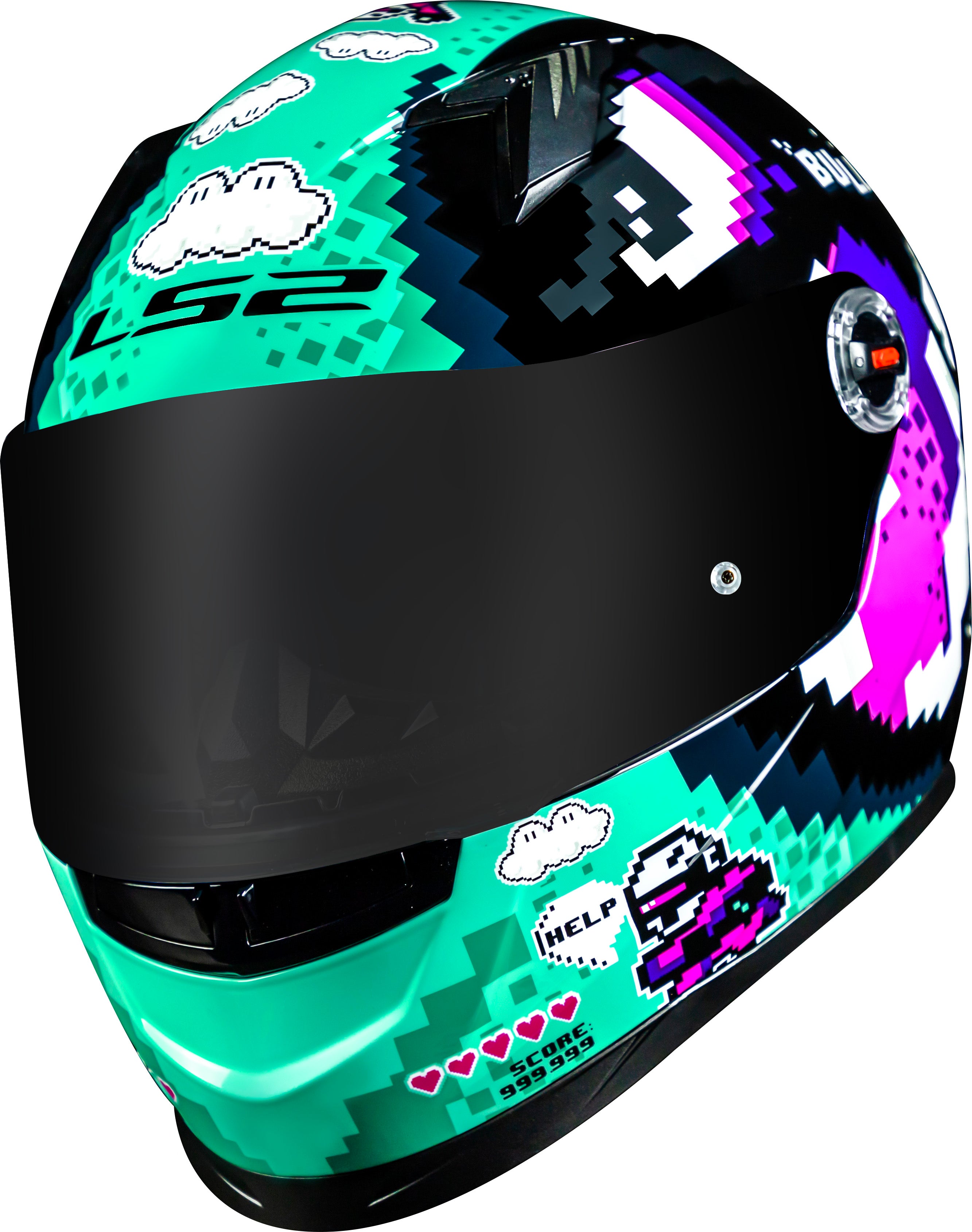 Capacete Ls2 Ff358 Classic Bullet Verde