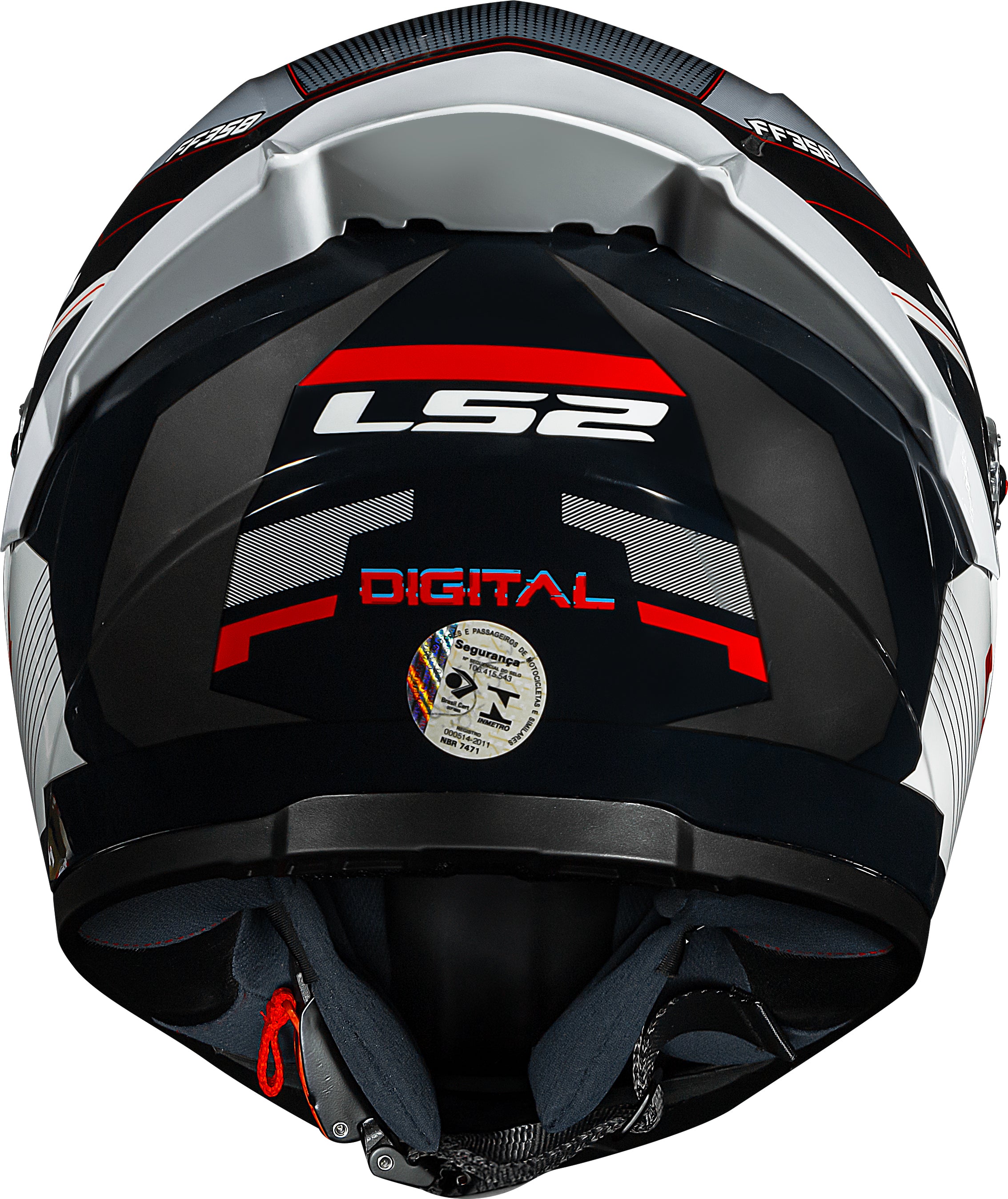 Capacete Ls2 ff358 S Digital Branco