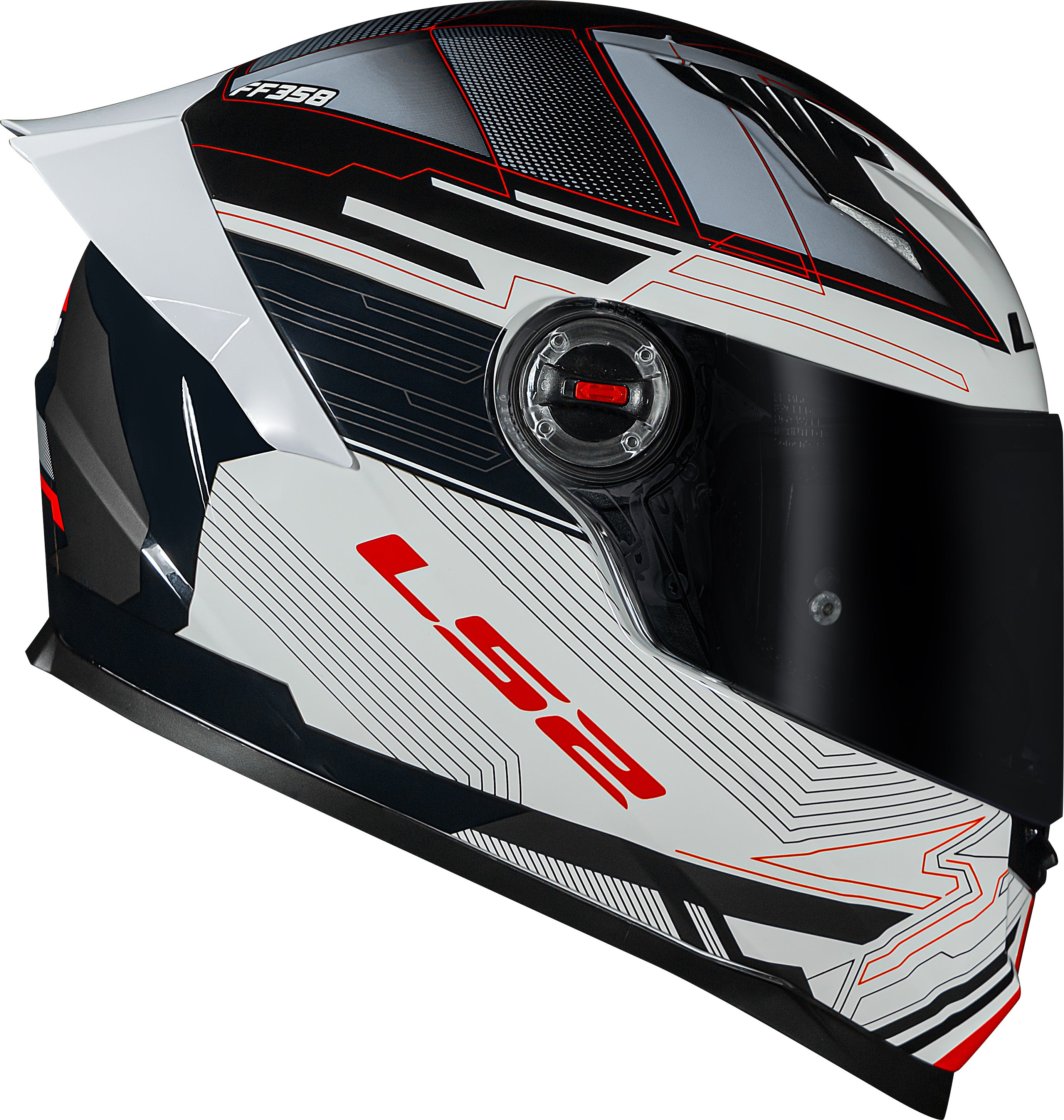 Capacete Ls2 ff358 S Digital Branco