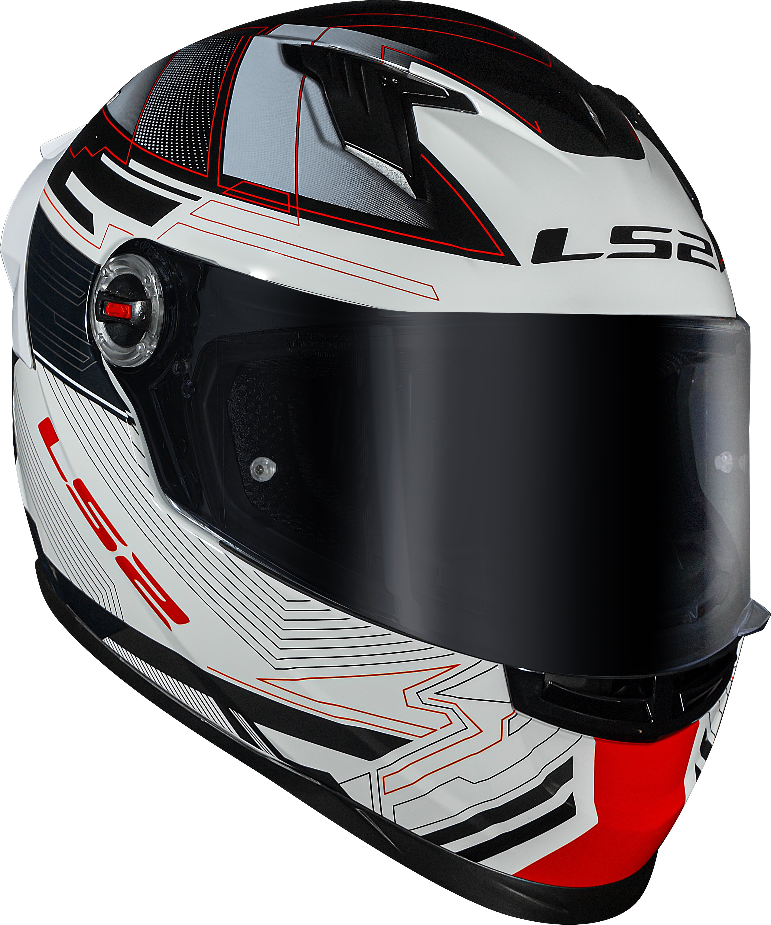 Capacete Ls2 ff358 S Digital Branco
