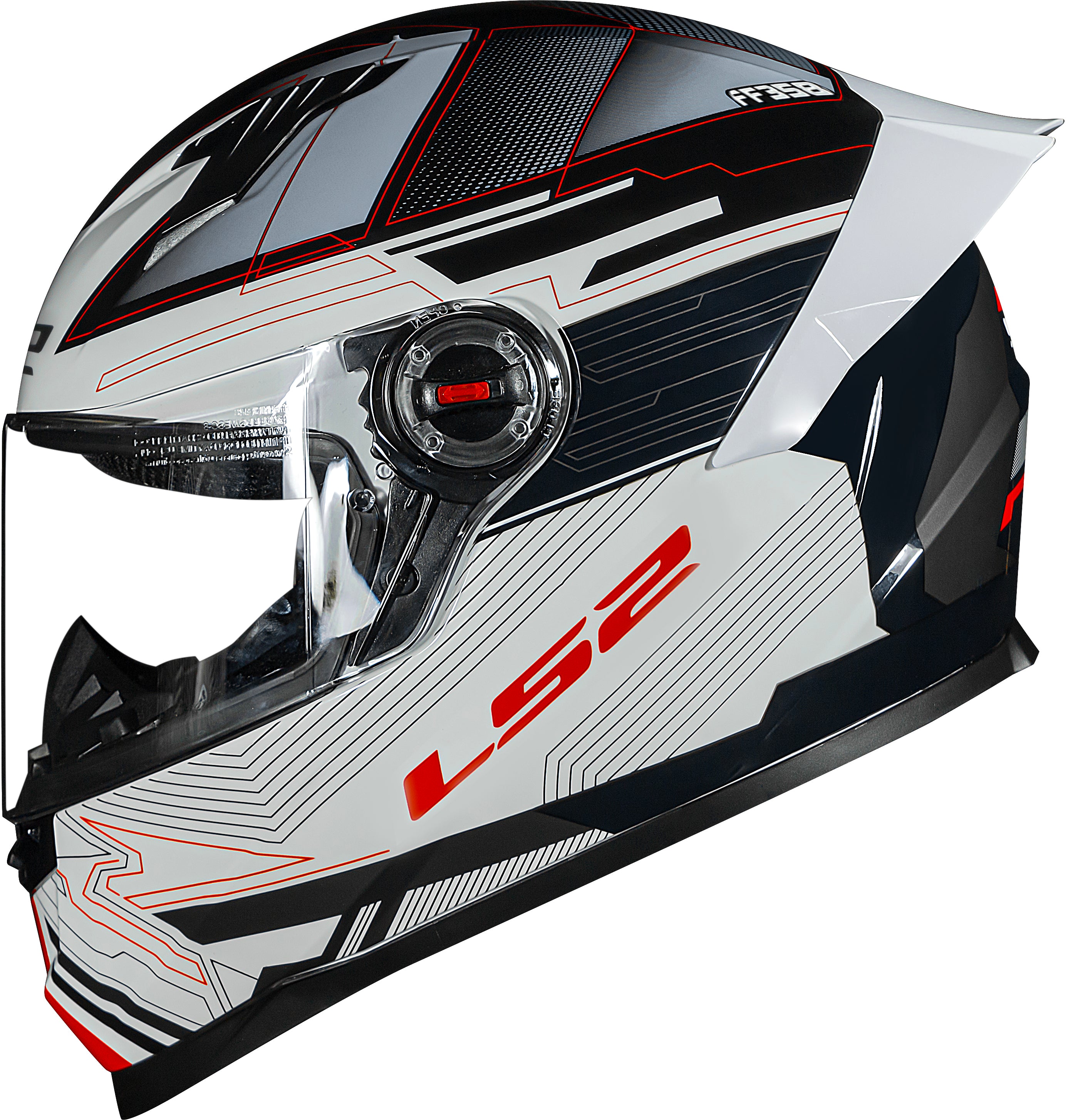 Capacete Ls2 ff358 S Digital Branco