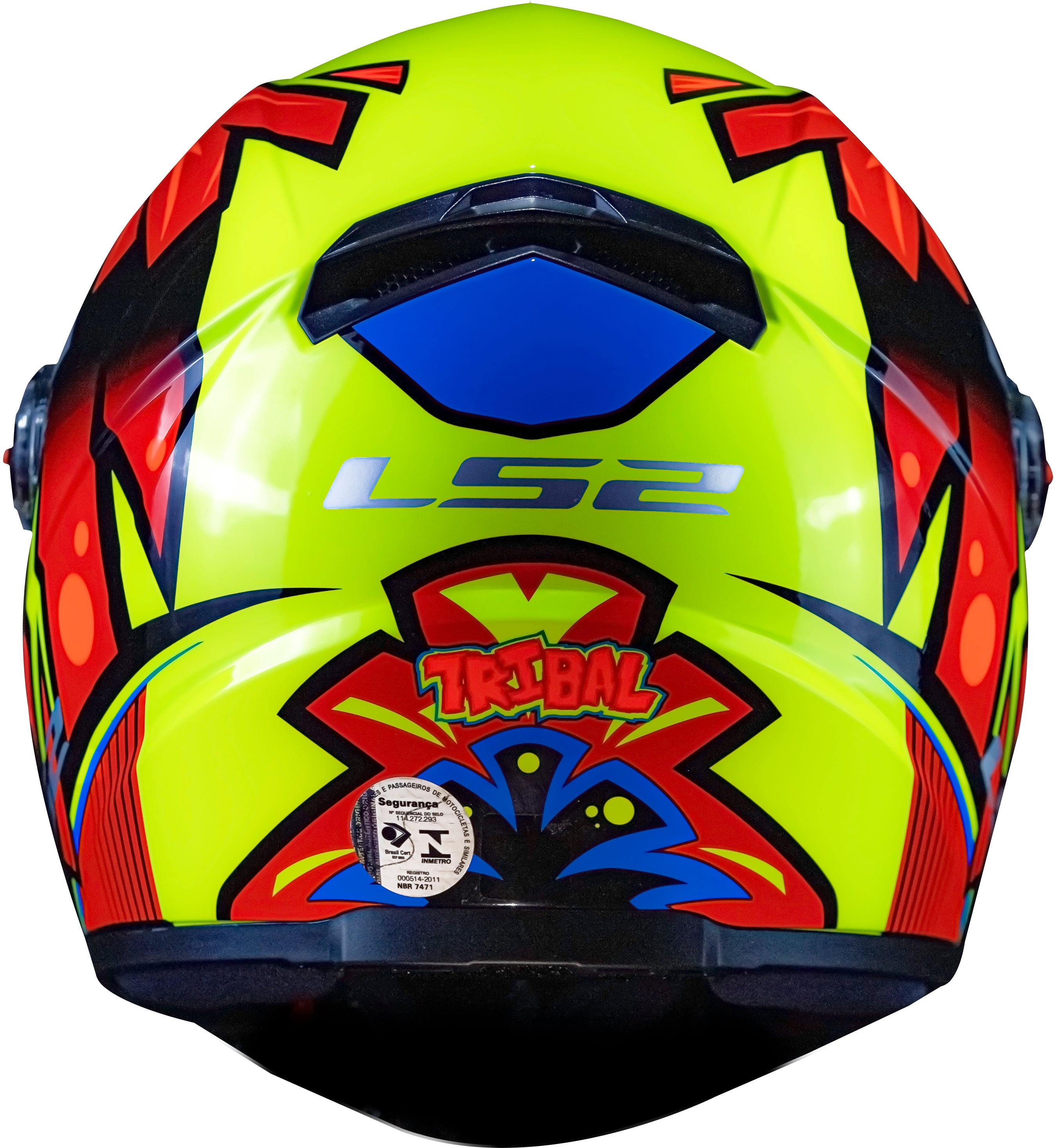 Capacete Ls2 Ff358 Classic Tribal Amarelo