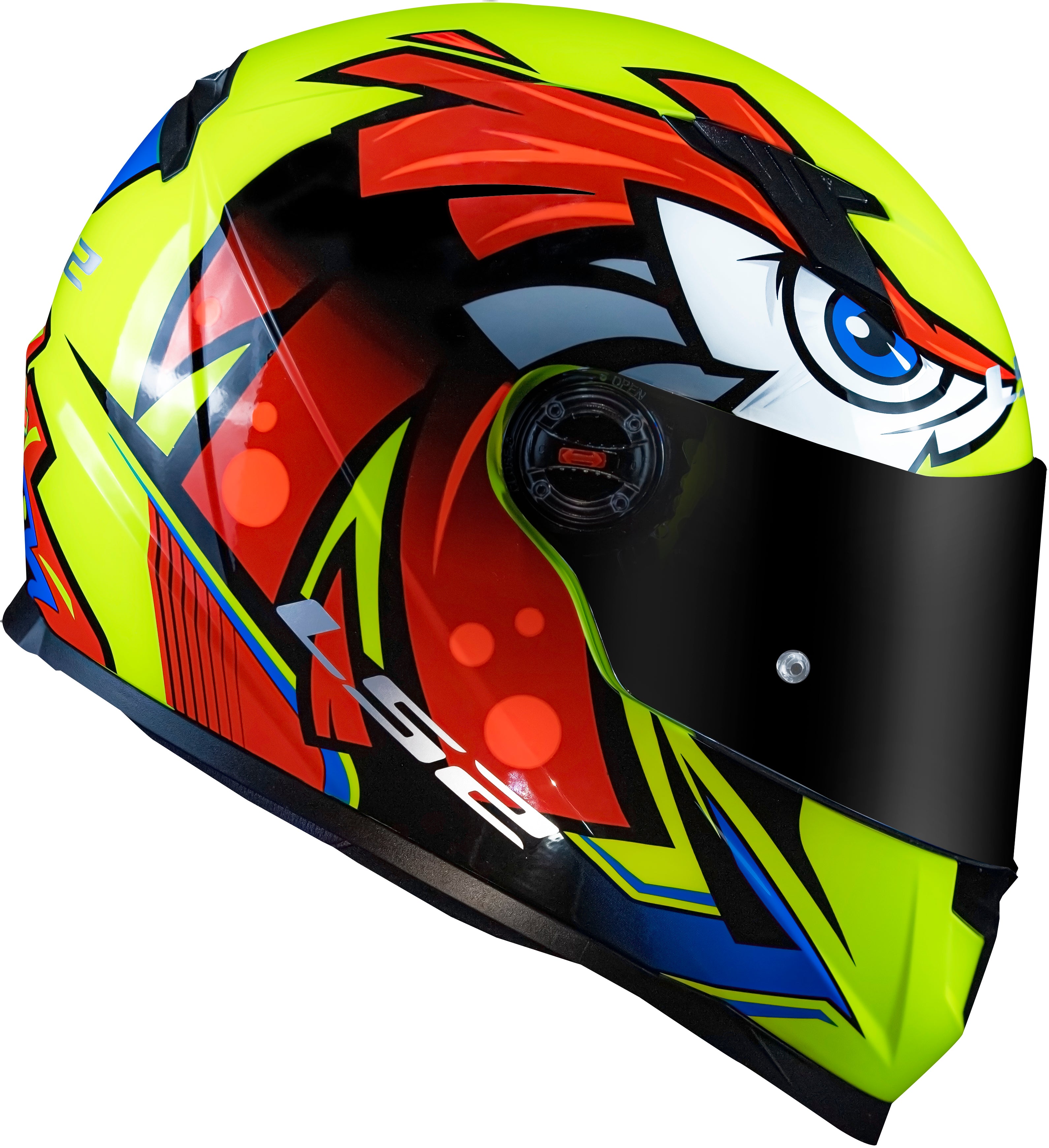Capacete Ls2 Ff358 Classic Tribal Amarelo