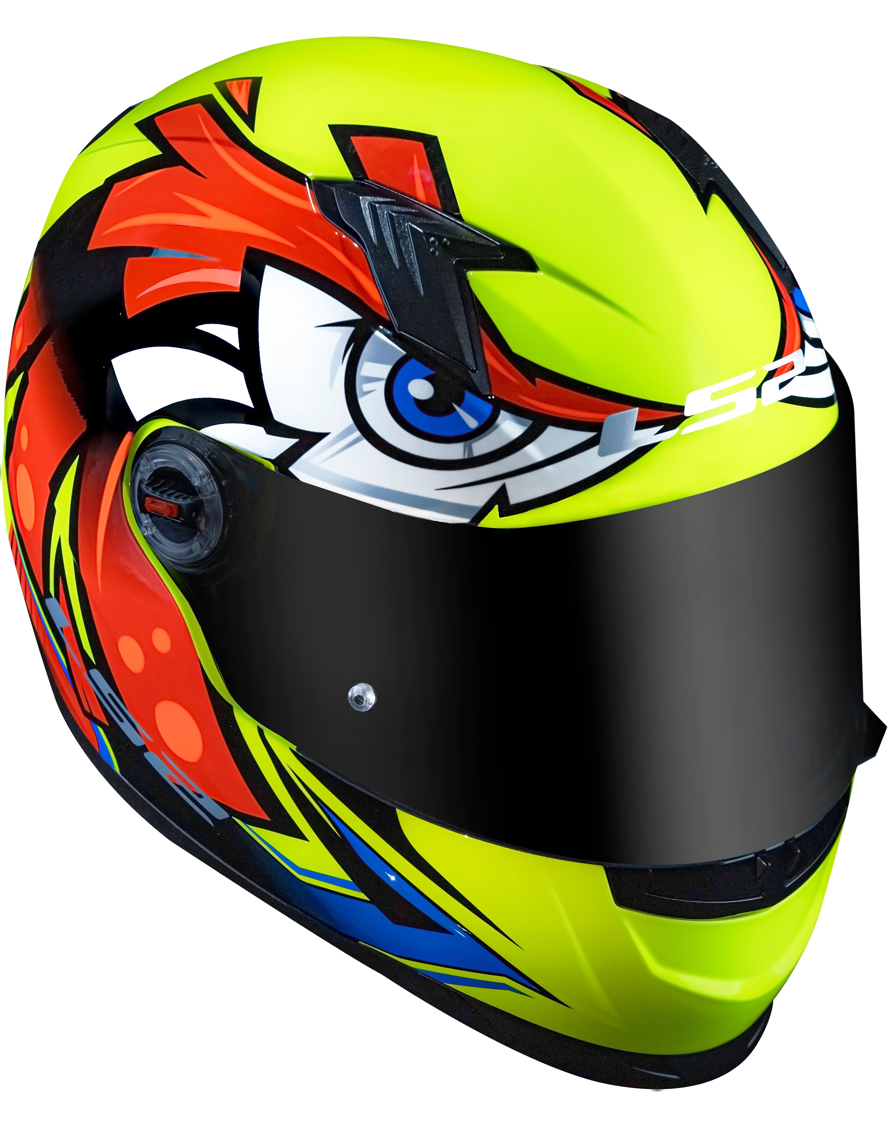 Capacete Ls2 Ff358 Classic Tribal Amarelo