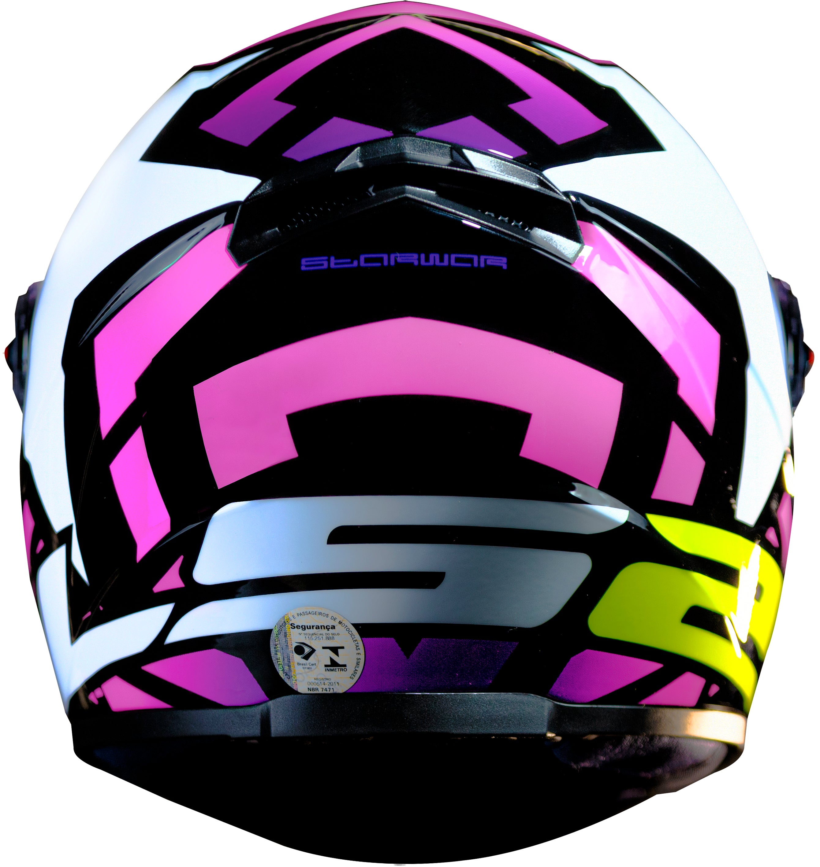 Capacete Ls2 Ff358 Classic Starwar Preto Rosa