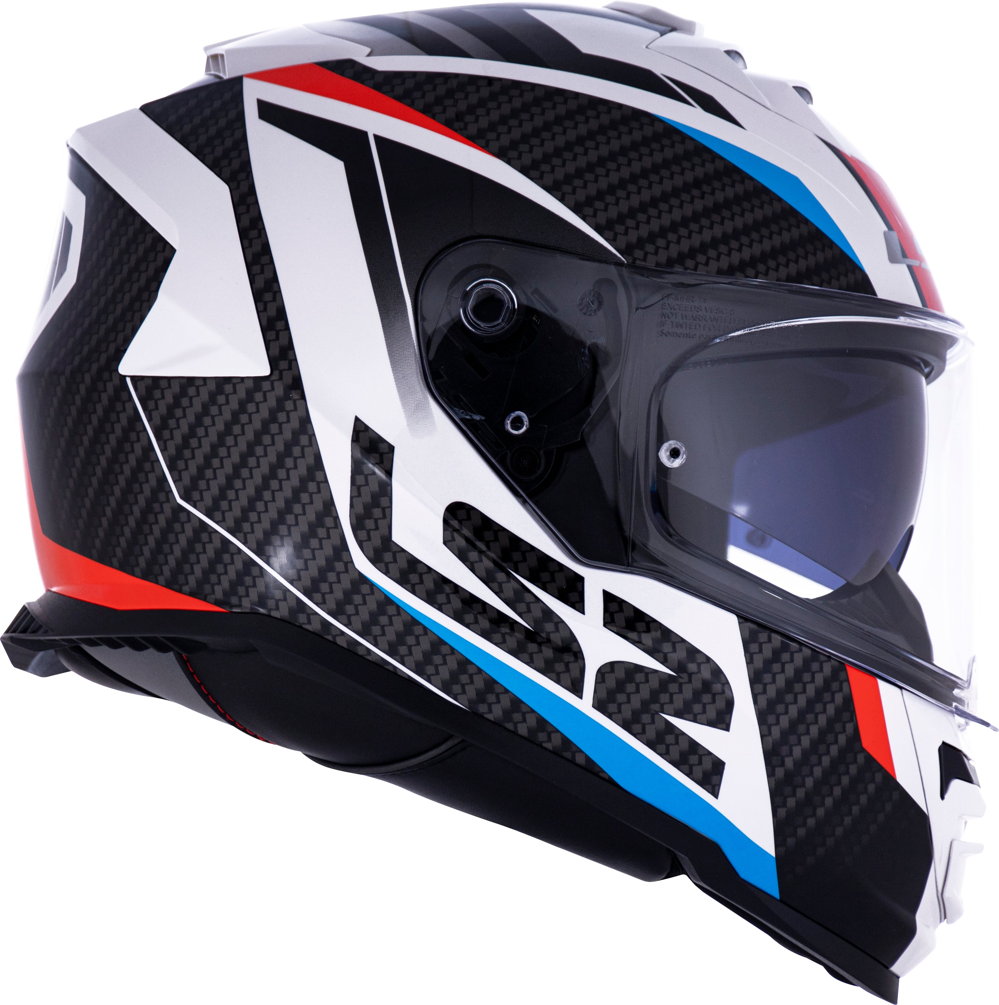 Capacete Ls2 Ff800 Storm Racer Azul Vermelho