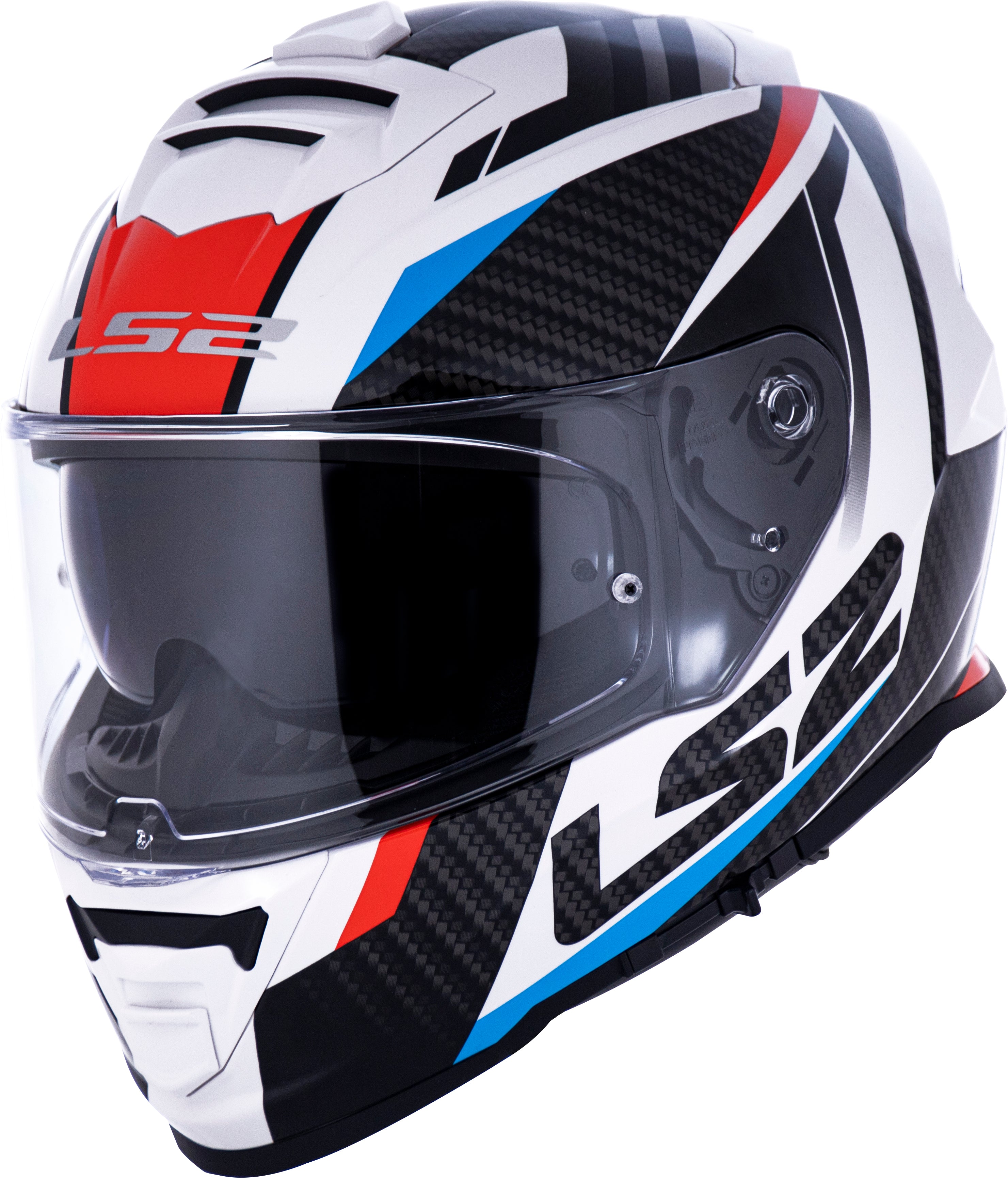Capacete Ls2 Ff800 Storm Racer Azul Vermelho