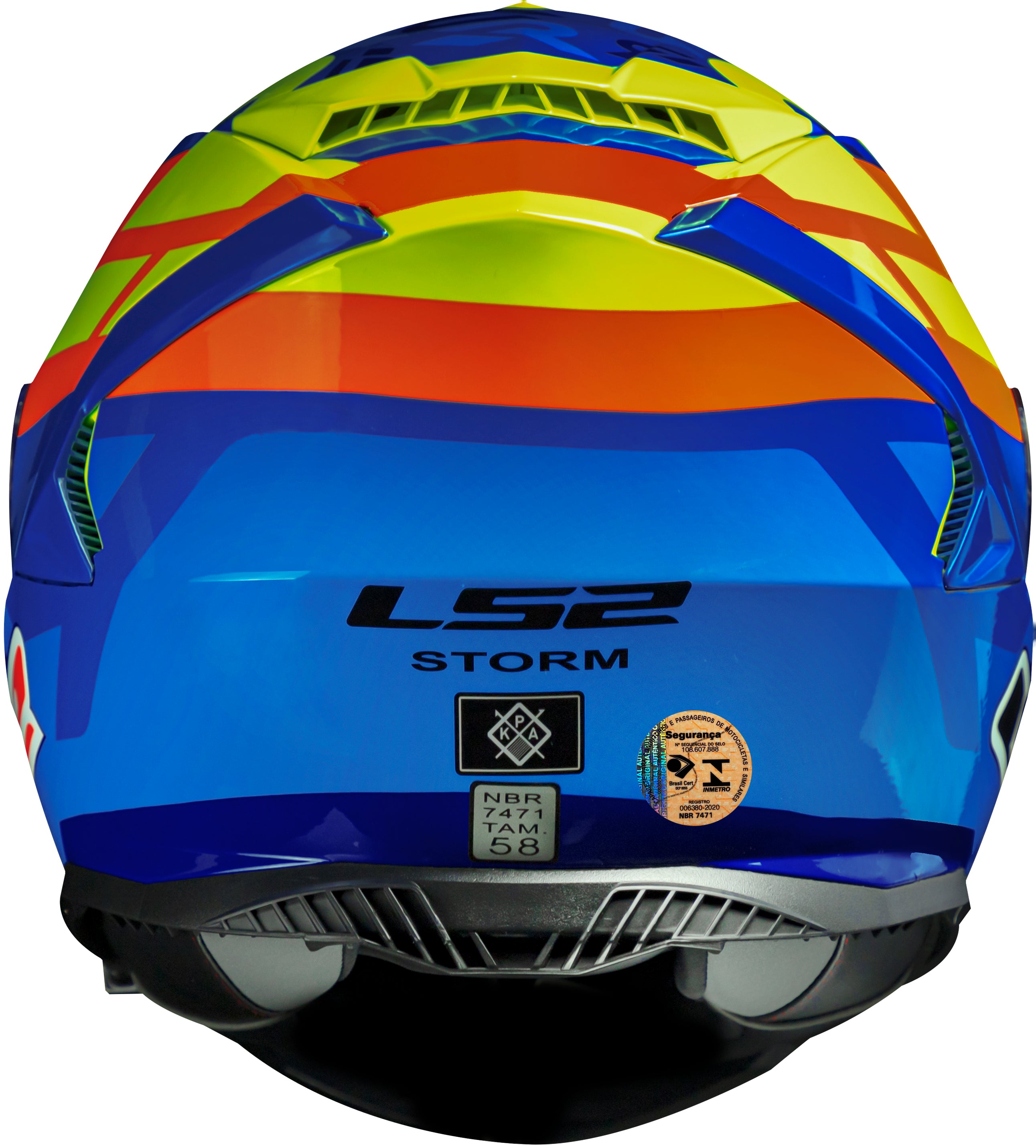 Capacete Ls2 Ff800 Storm Salvador Réplica