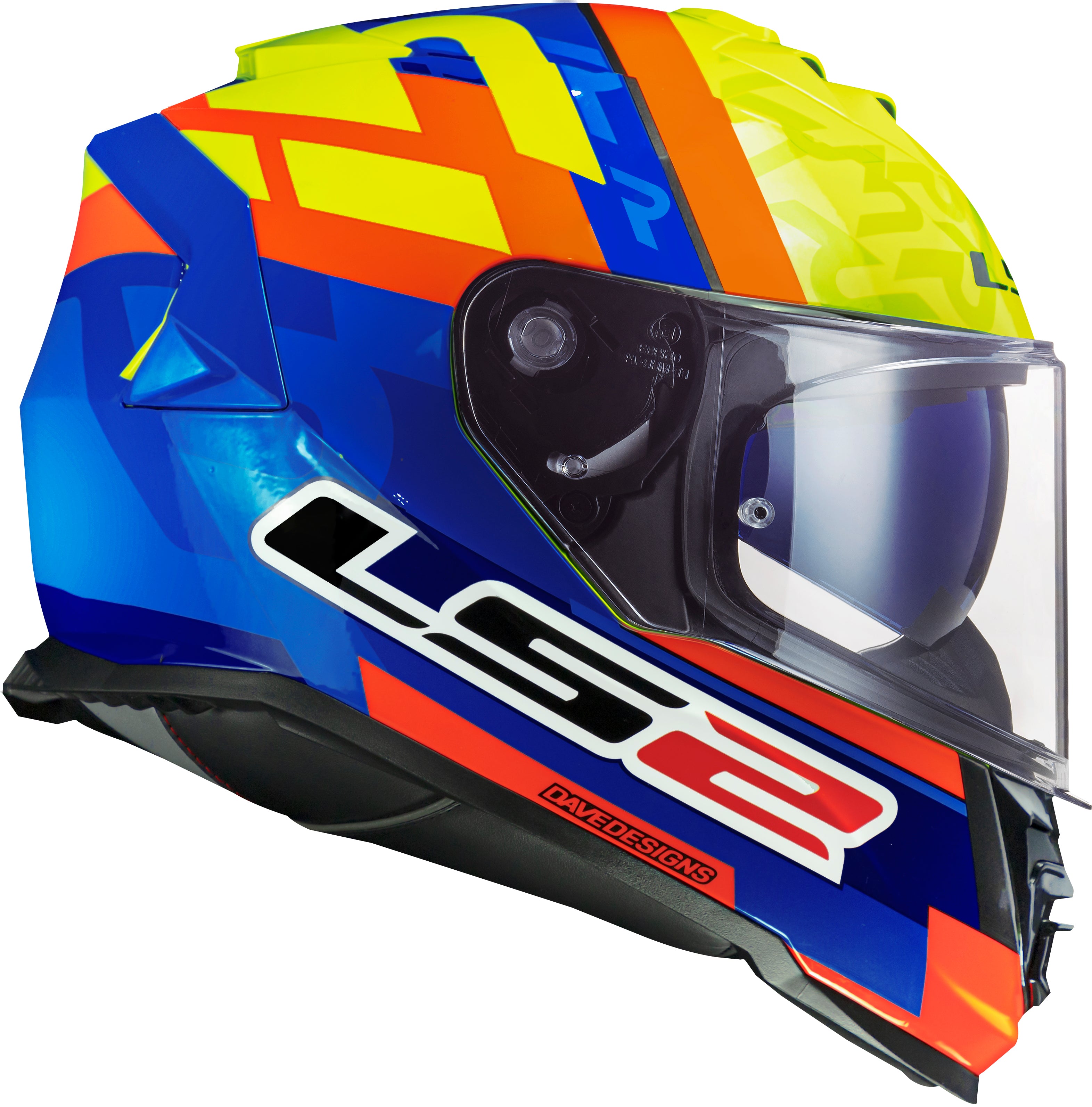 Capacete Ls2 Ff800 Storm Salvador Réplica