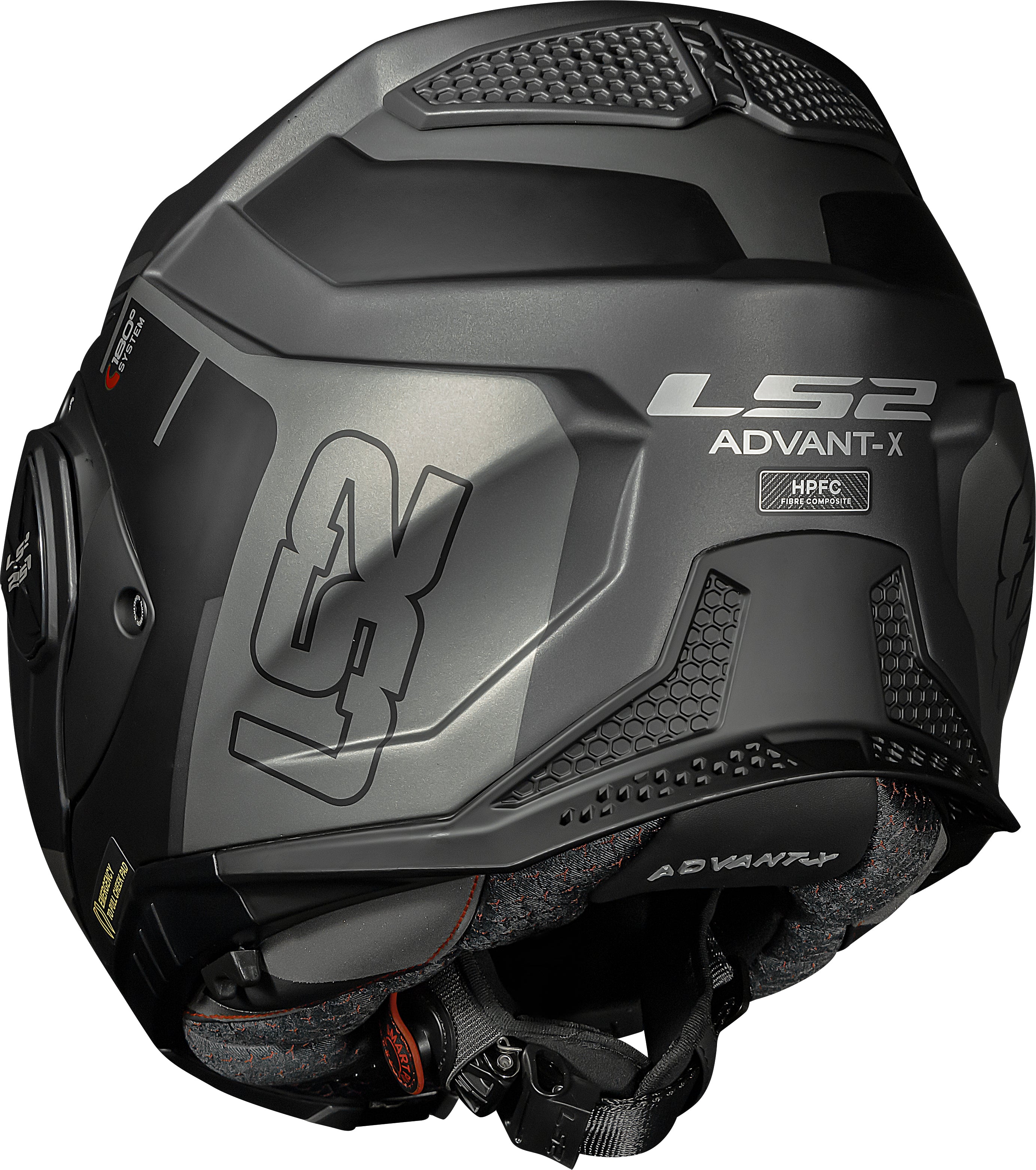 Capacete Ls2 Advant X Hpfc Metryc Matte Tit