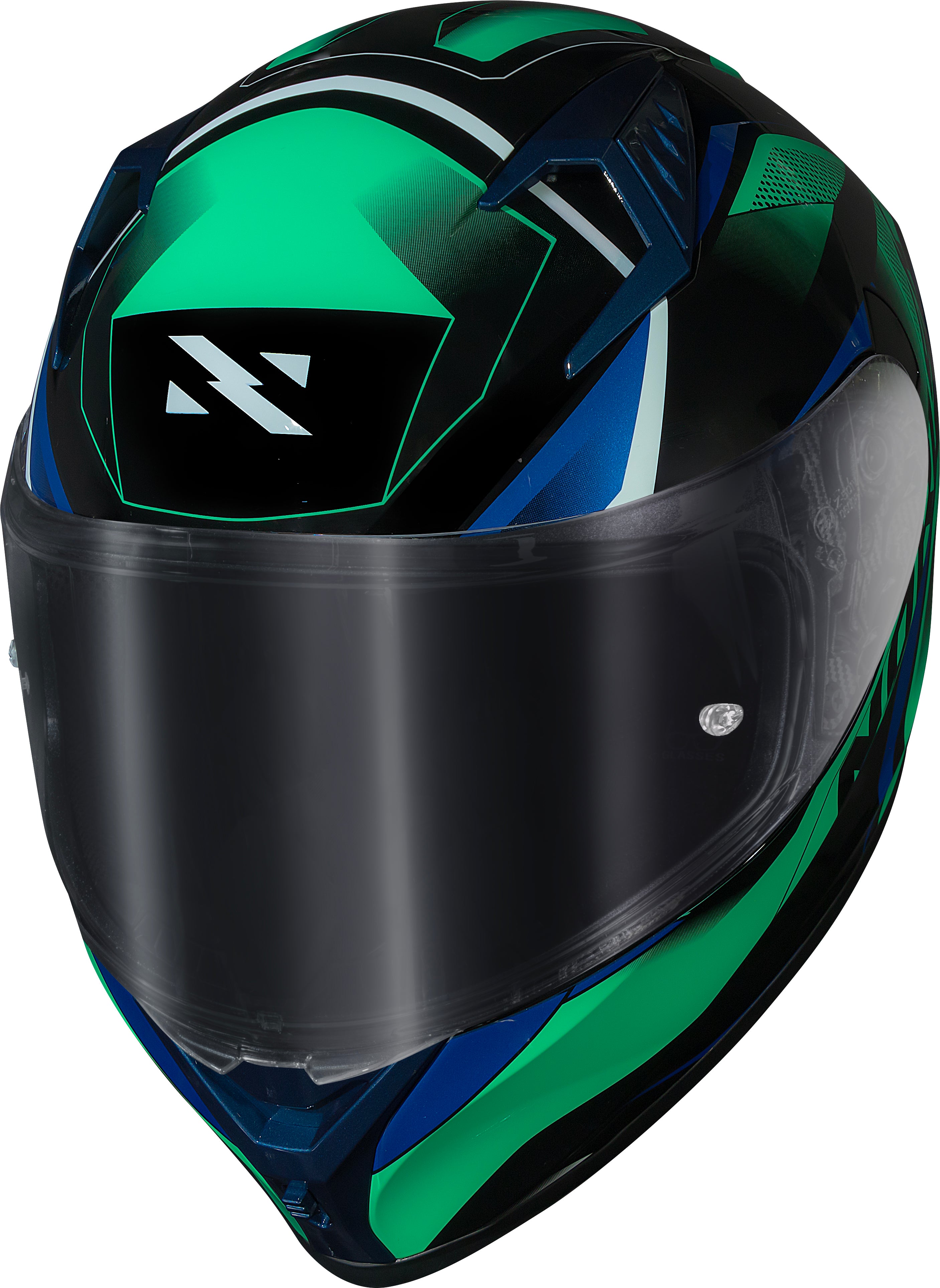 Capacete Norisk Flow Pulse Verde Azul