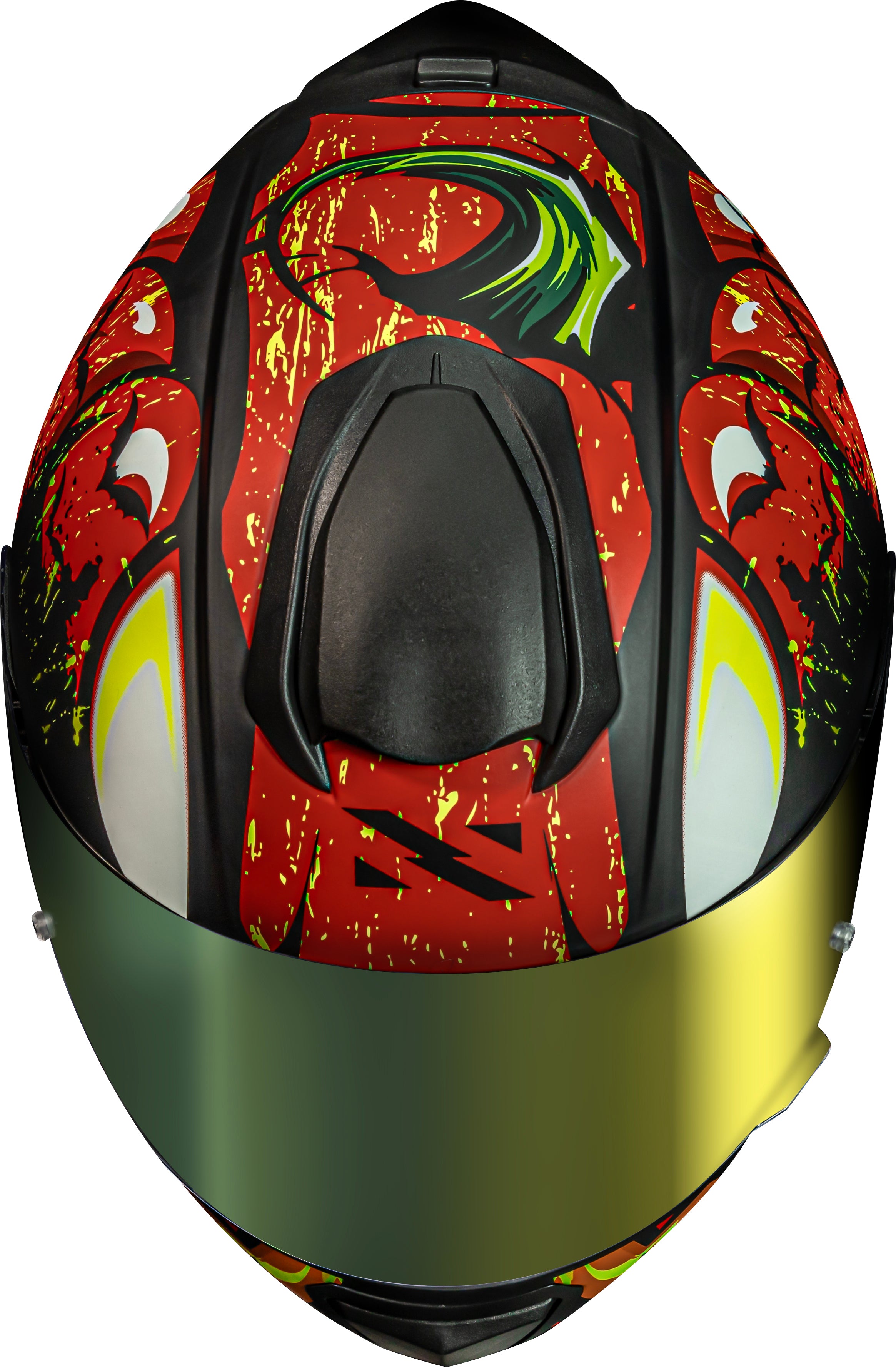 Capacete Norisk Razor Halloween Laranja
