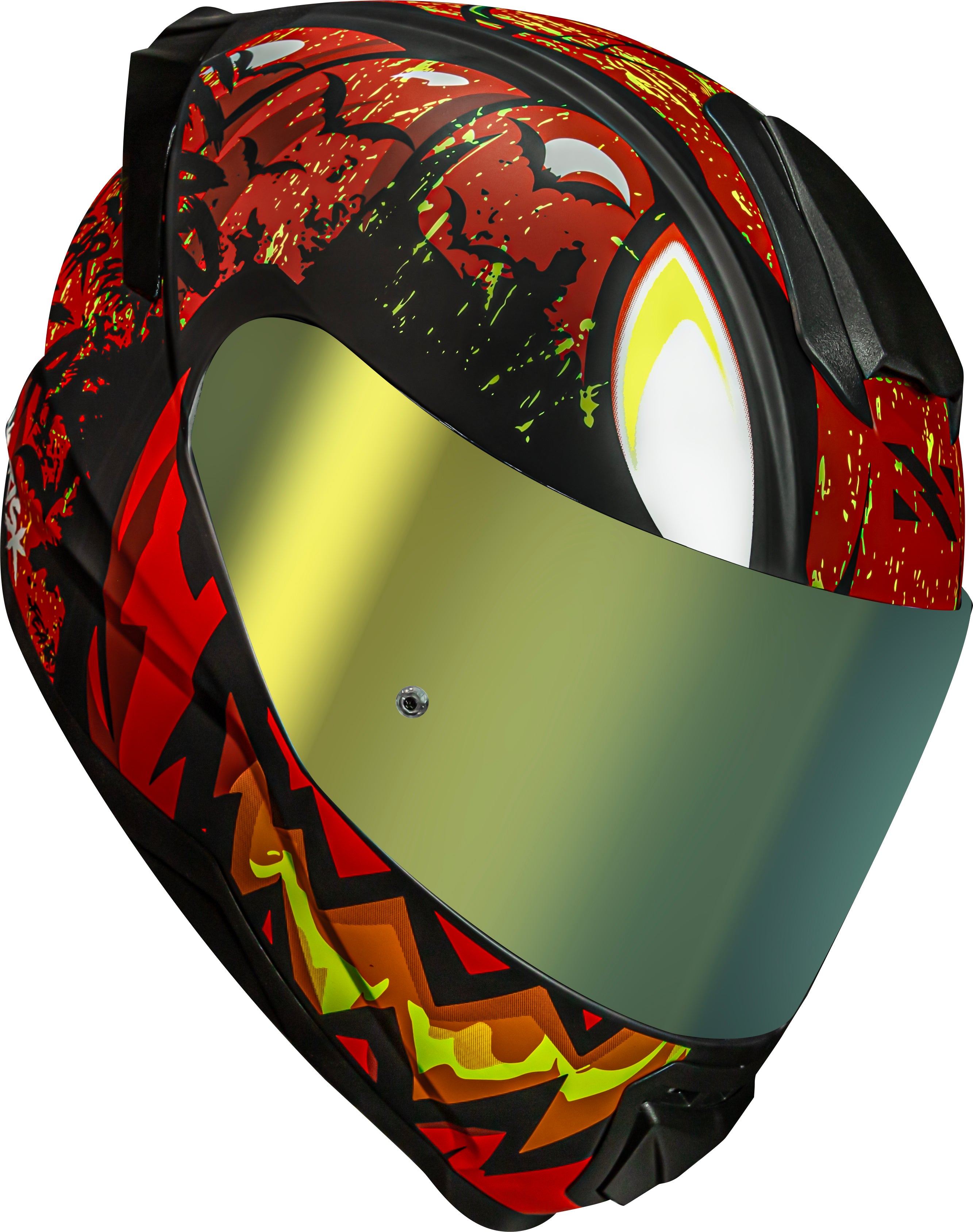 Capacete Norisk Razor Halloween Laranja