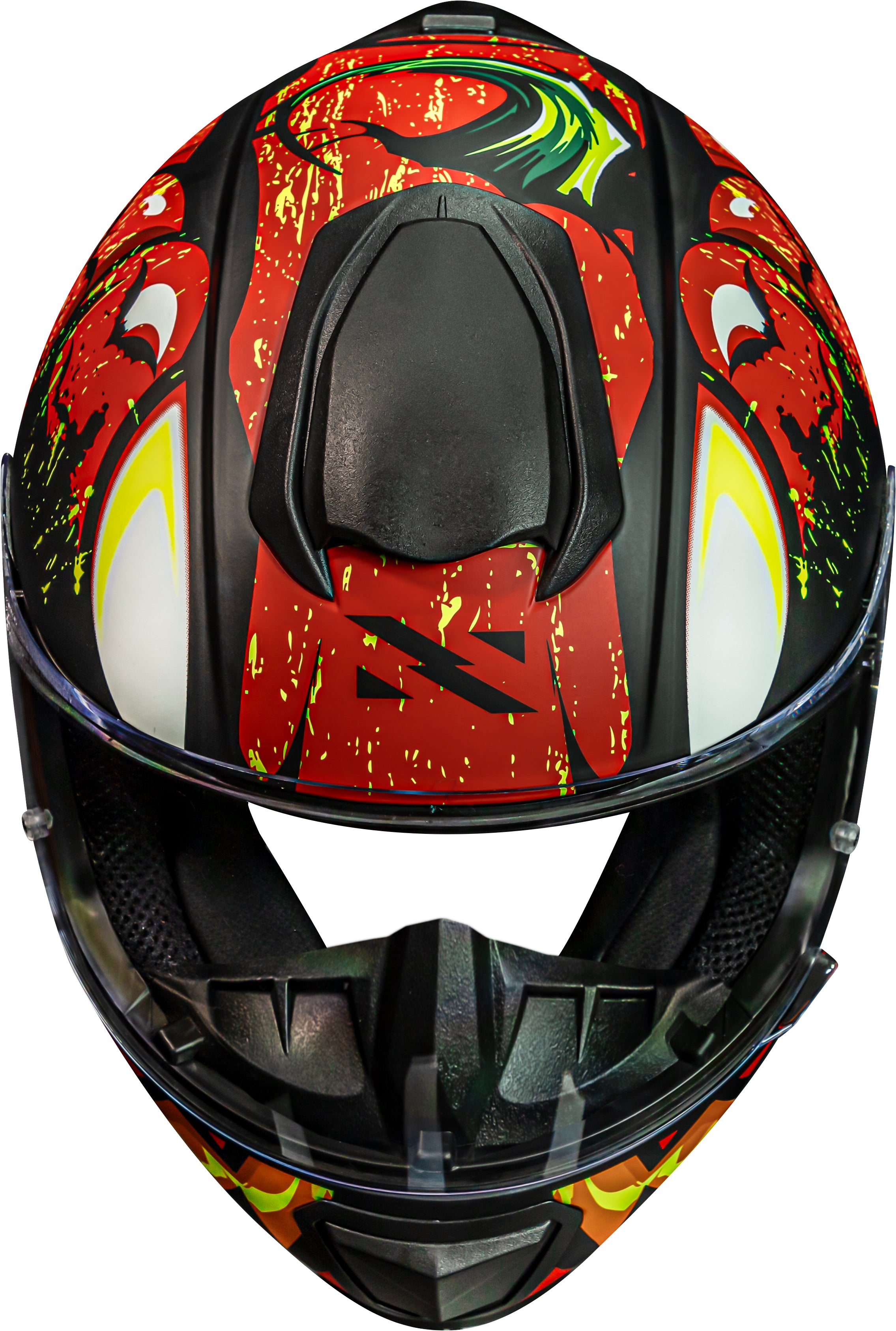 Capacete Norisk Razor Halloween Laranja