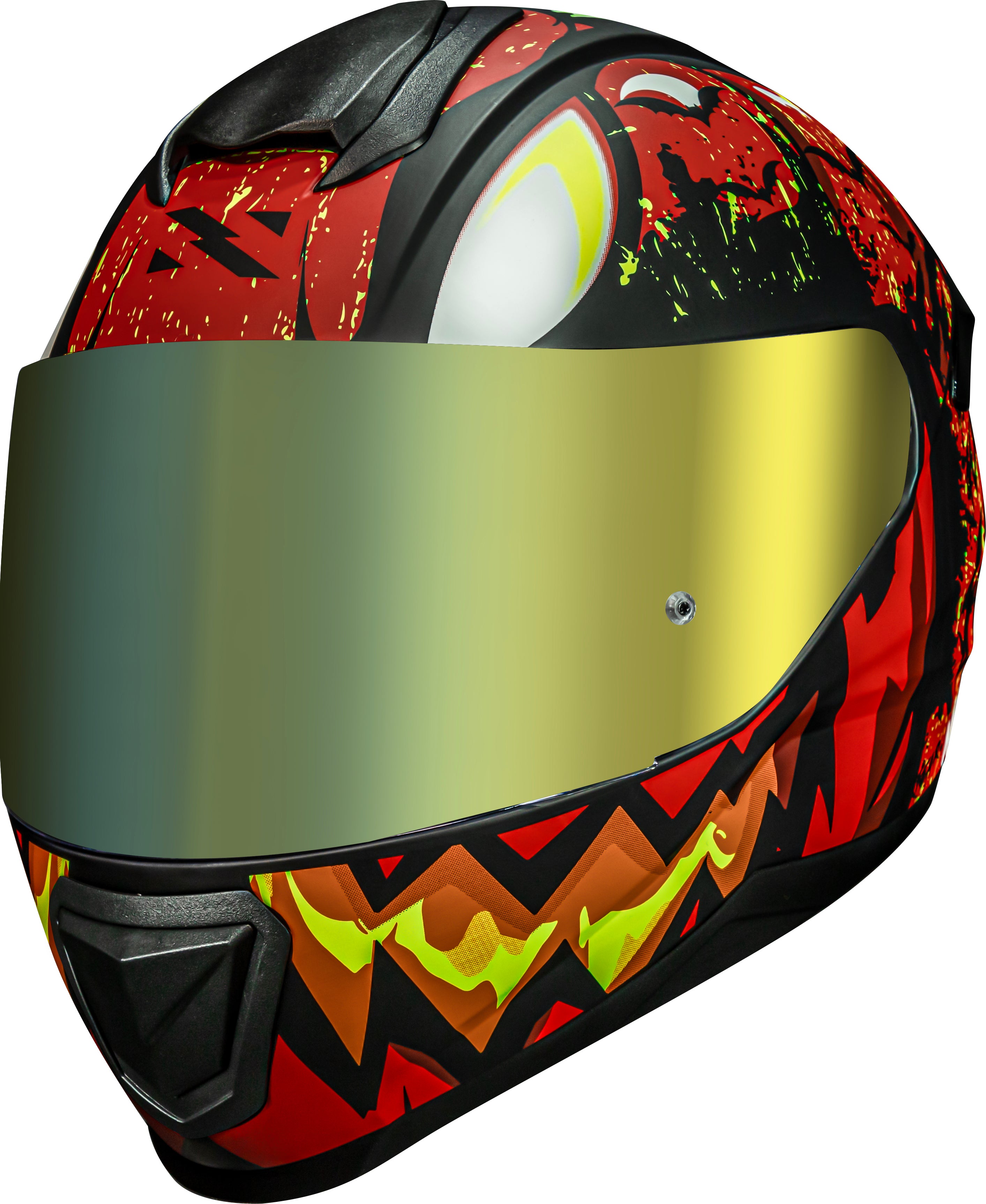 Capacete Norisk Razor Halloween Laranja